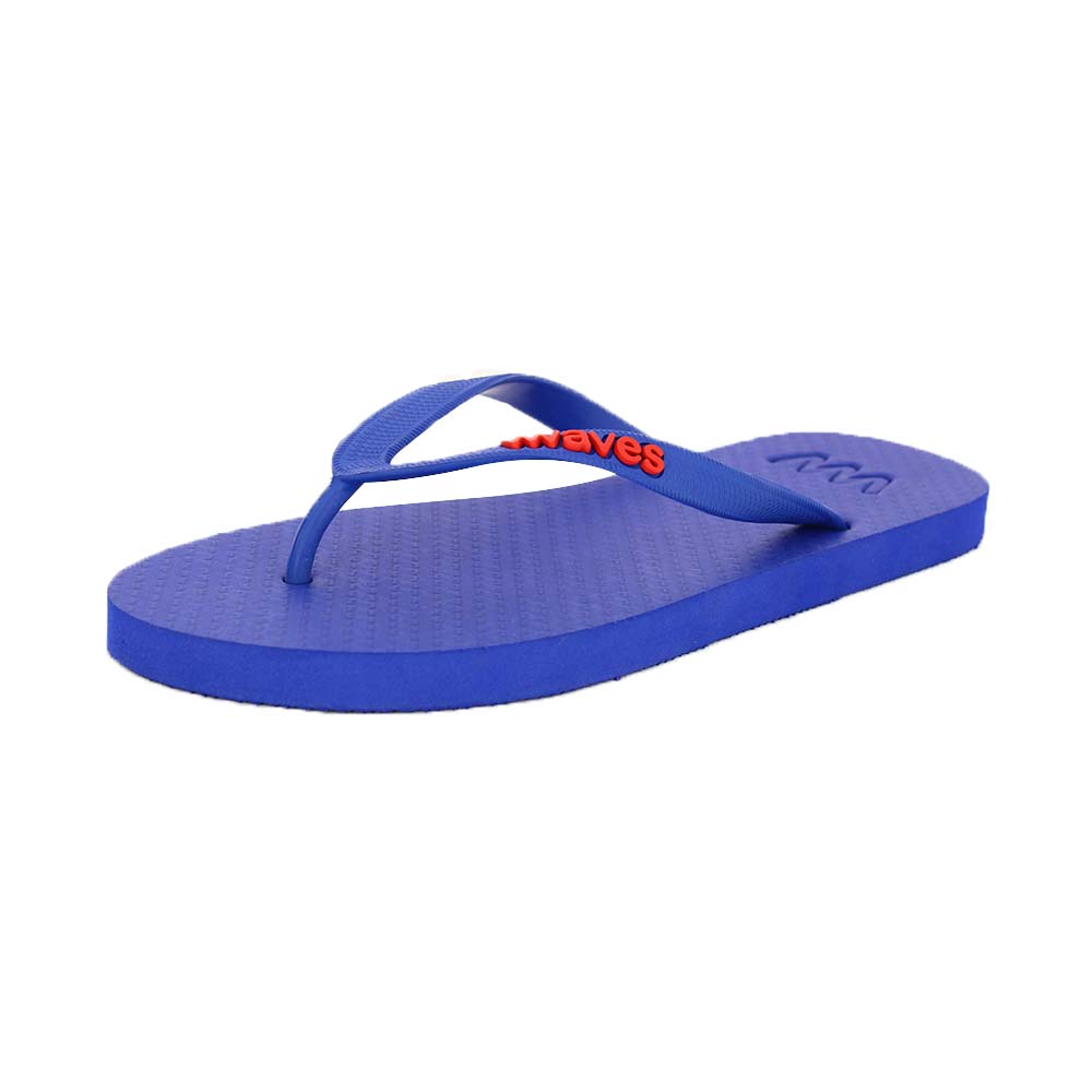 Waves Unisex Slipper Royal Blue | DSI Footcandy