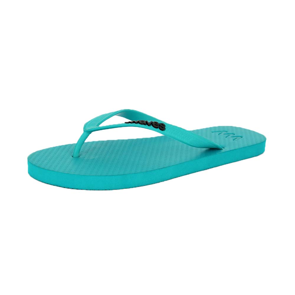 WAVES UNISEX THONGS SLIPPERS TURQ | DSI Footcandy