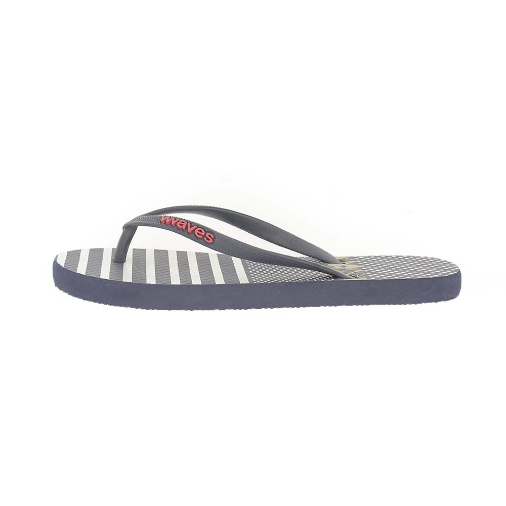 WAVES WOMEN THONGS SLIPPERS NAVY | DSI Footcandy