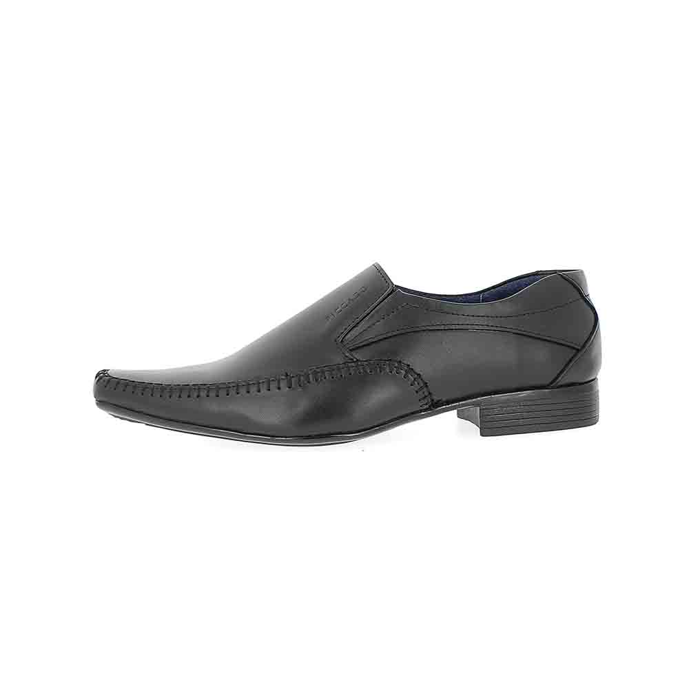 PICCASO Men Pumps Leather Shoes Black | DSI Footcandy