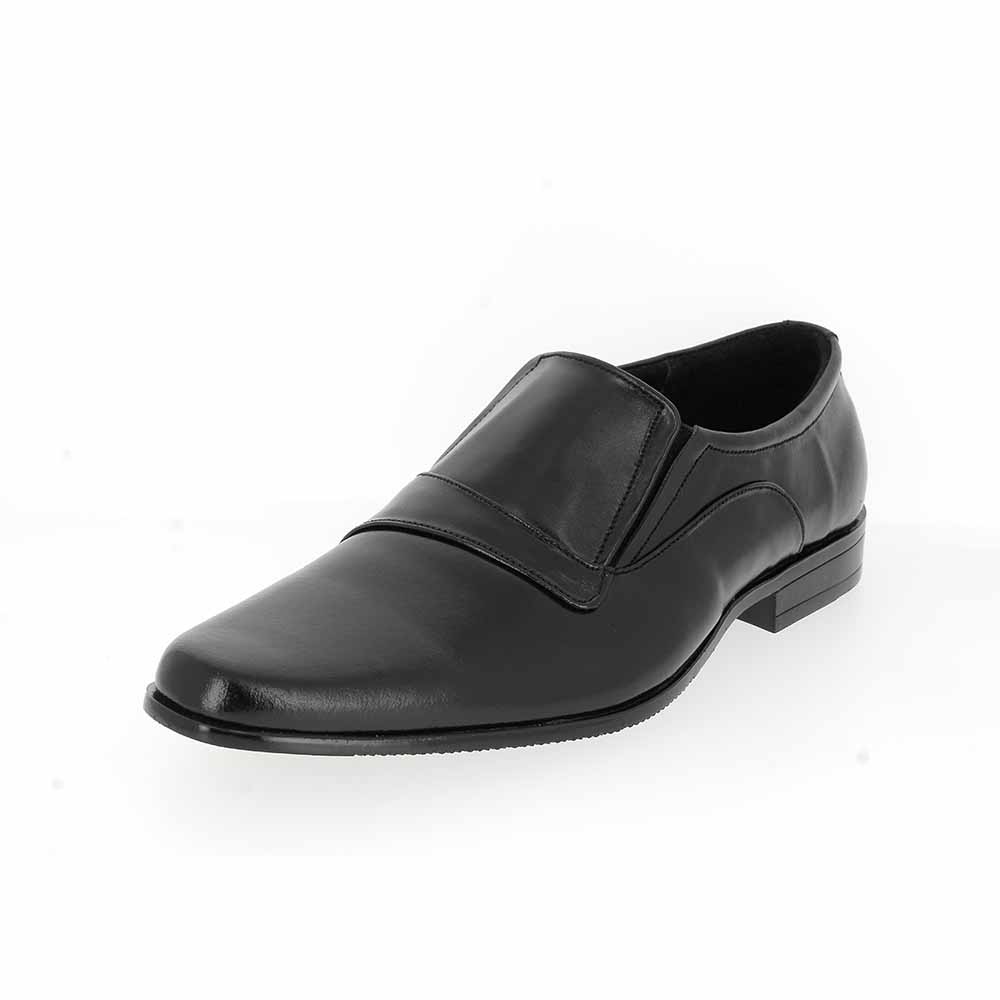 PICCASO Men Pumps Leather Shoes Black | DSI Footcandy