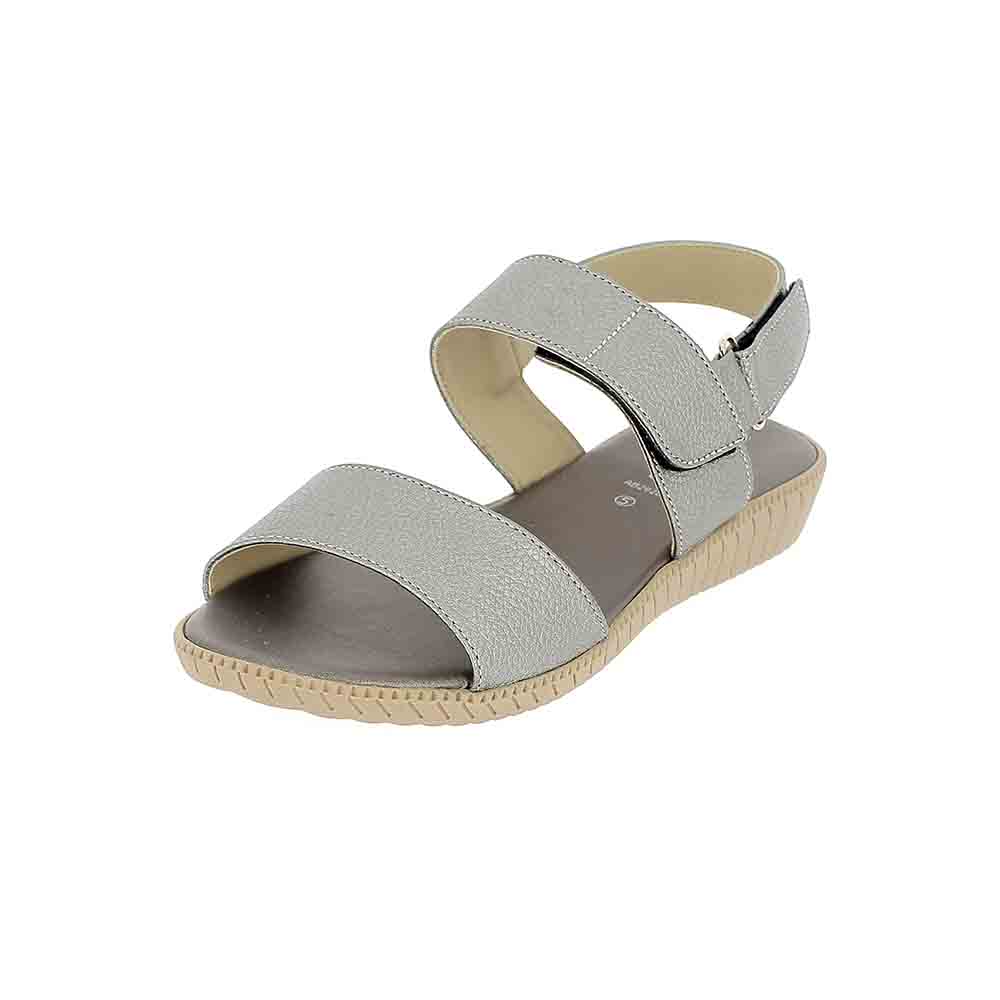 Samsons WOMEN SLIP ON SANDAL Grey | DSI Footcandy