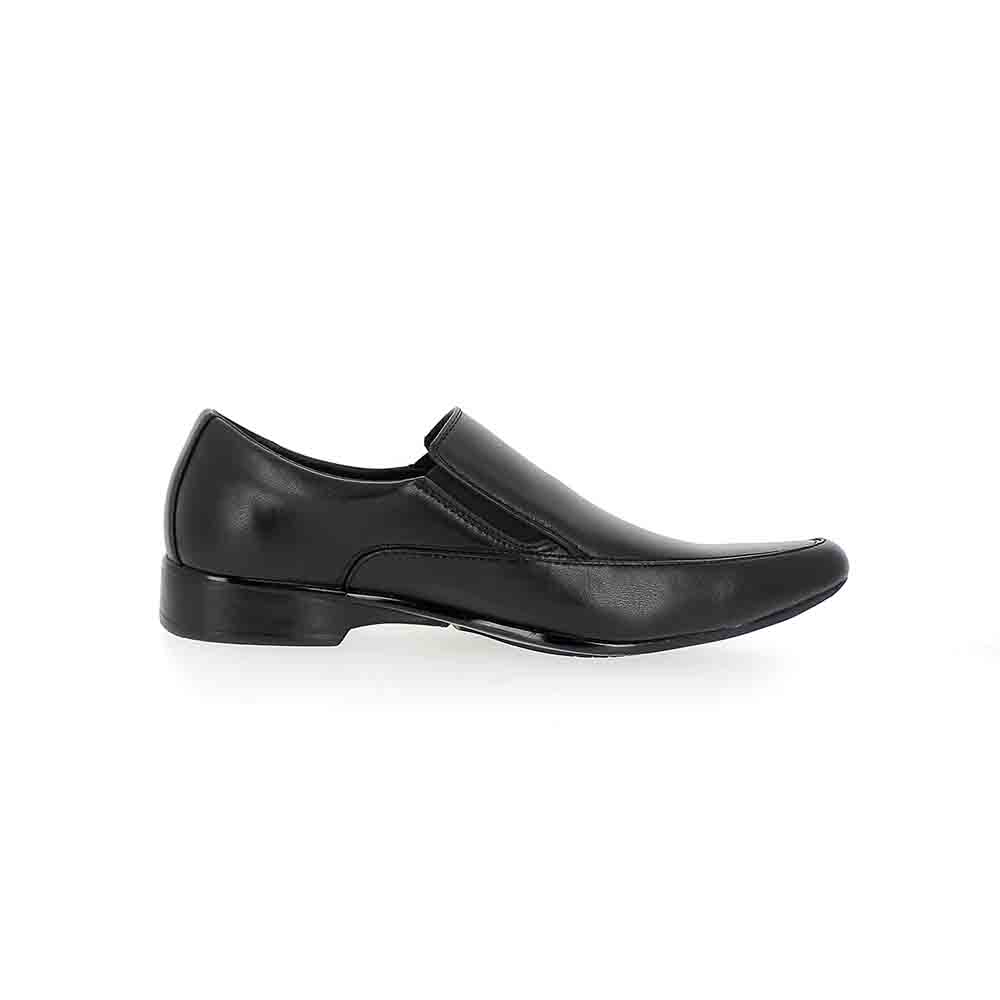 PICCASO Gents Pumps PU Shoe Black | DSI Footcandy