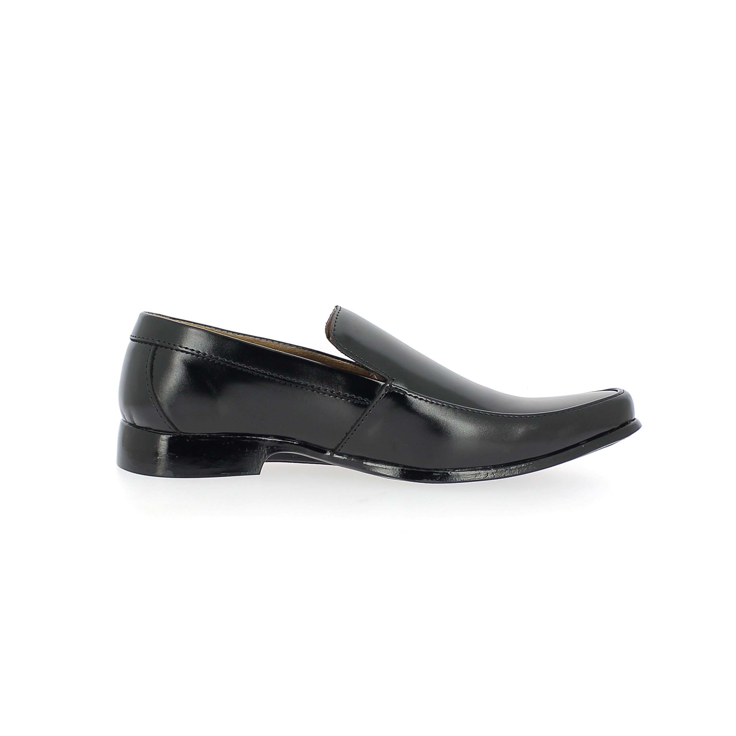 SAMSONS Mens Pump Shoes Black | DSI Footcandy