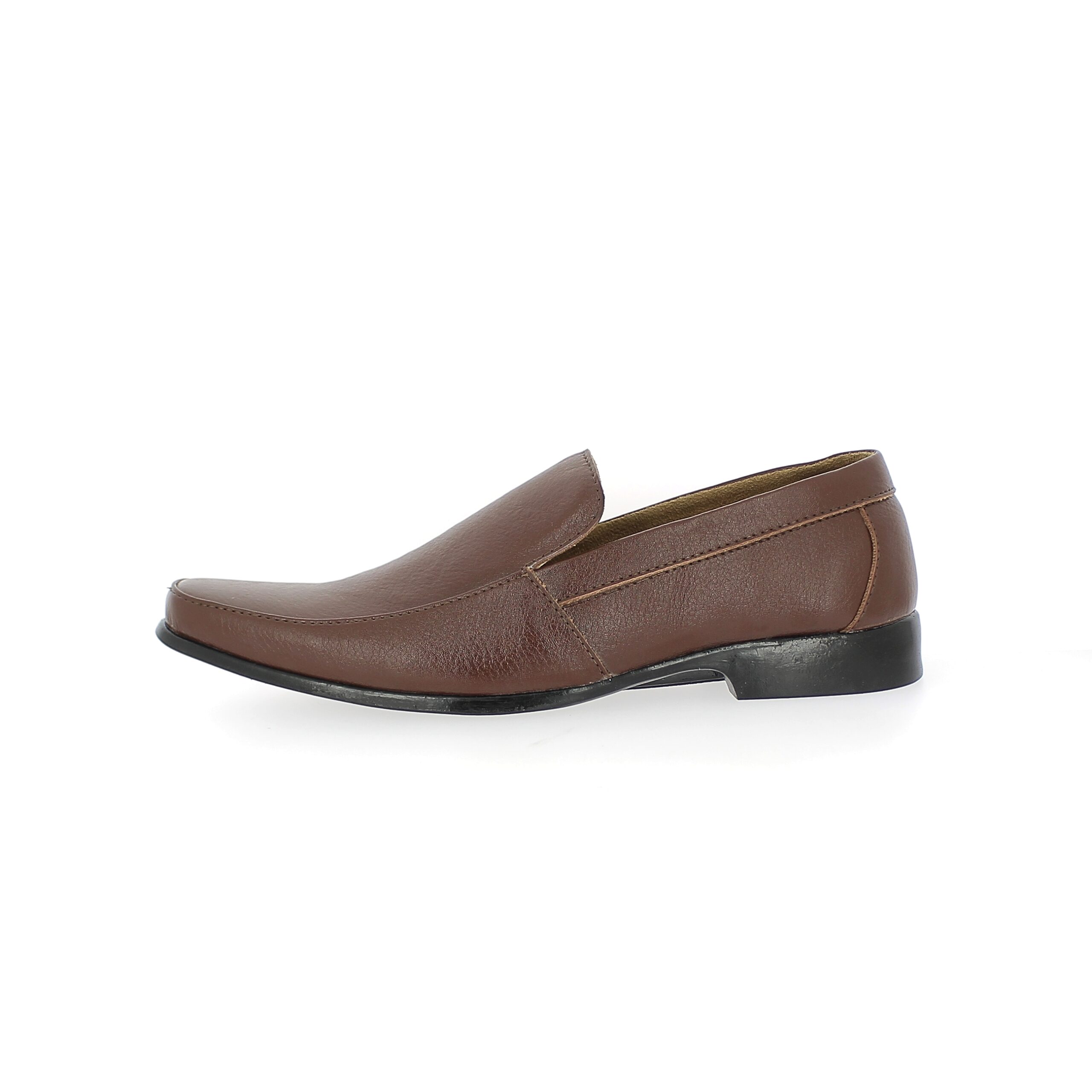 SAMSONS Mens Pump Shoes Brown | DSI Footcandy
