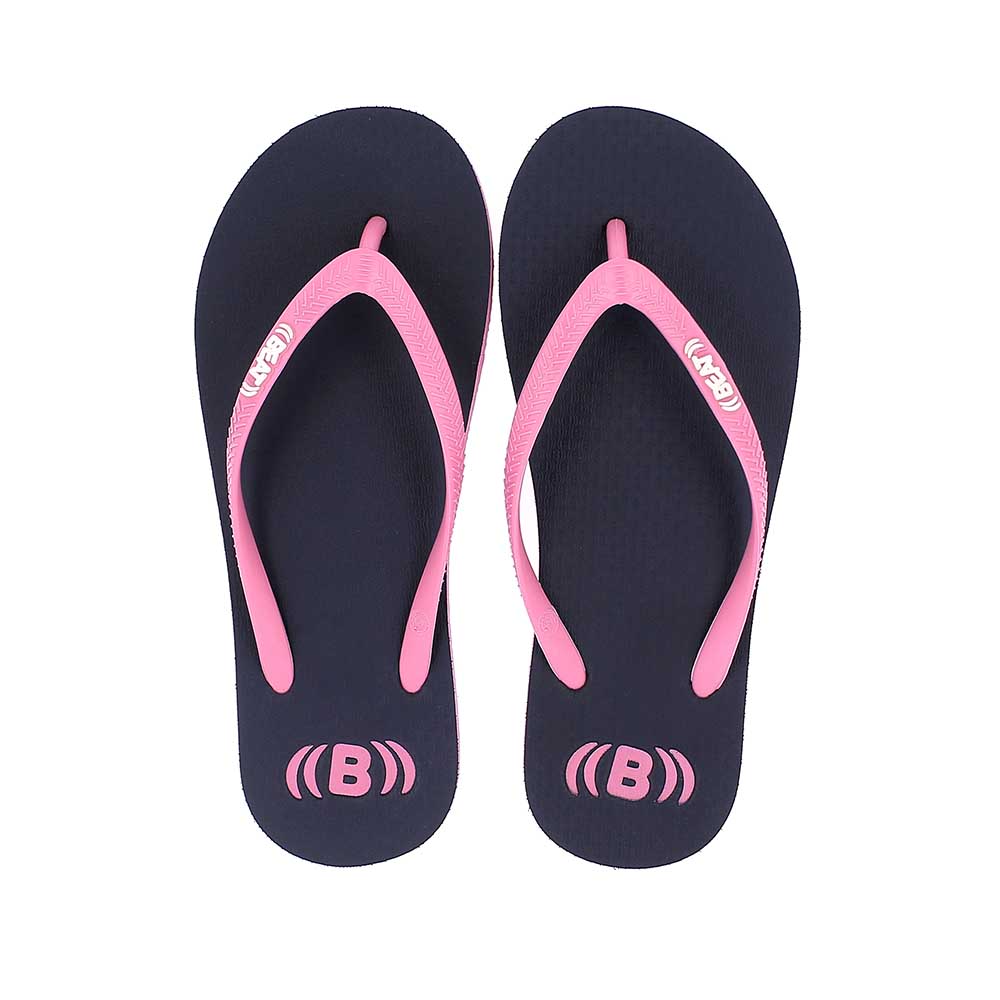 BEAT ROUNDED FLAT SLIPPERS LADIES Black | DSI Footcandy