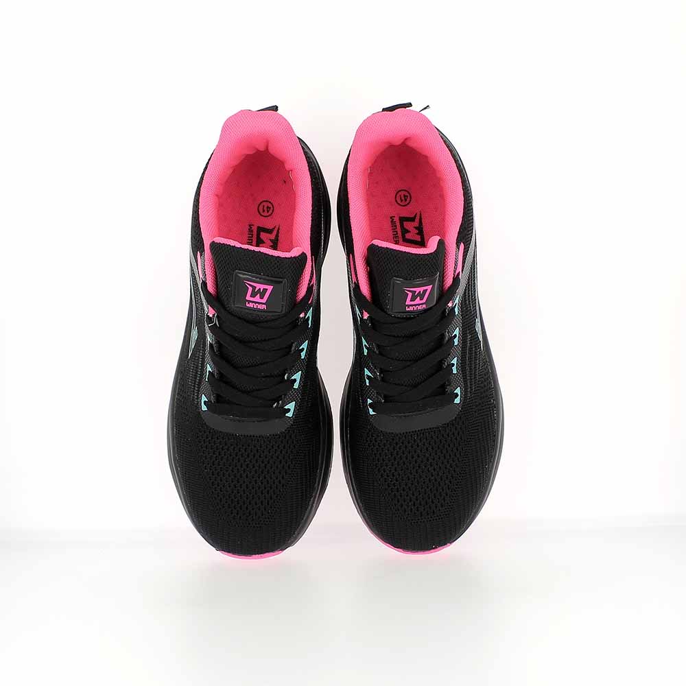 Winner Ladies Lacing Shoe BLACK DSI Footcandy