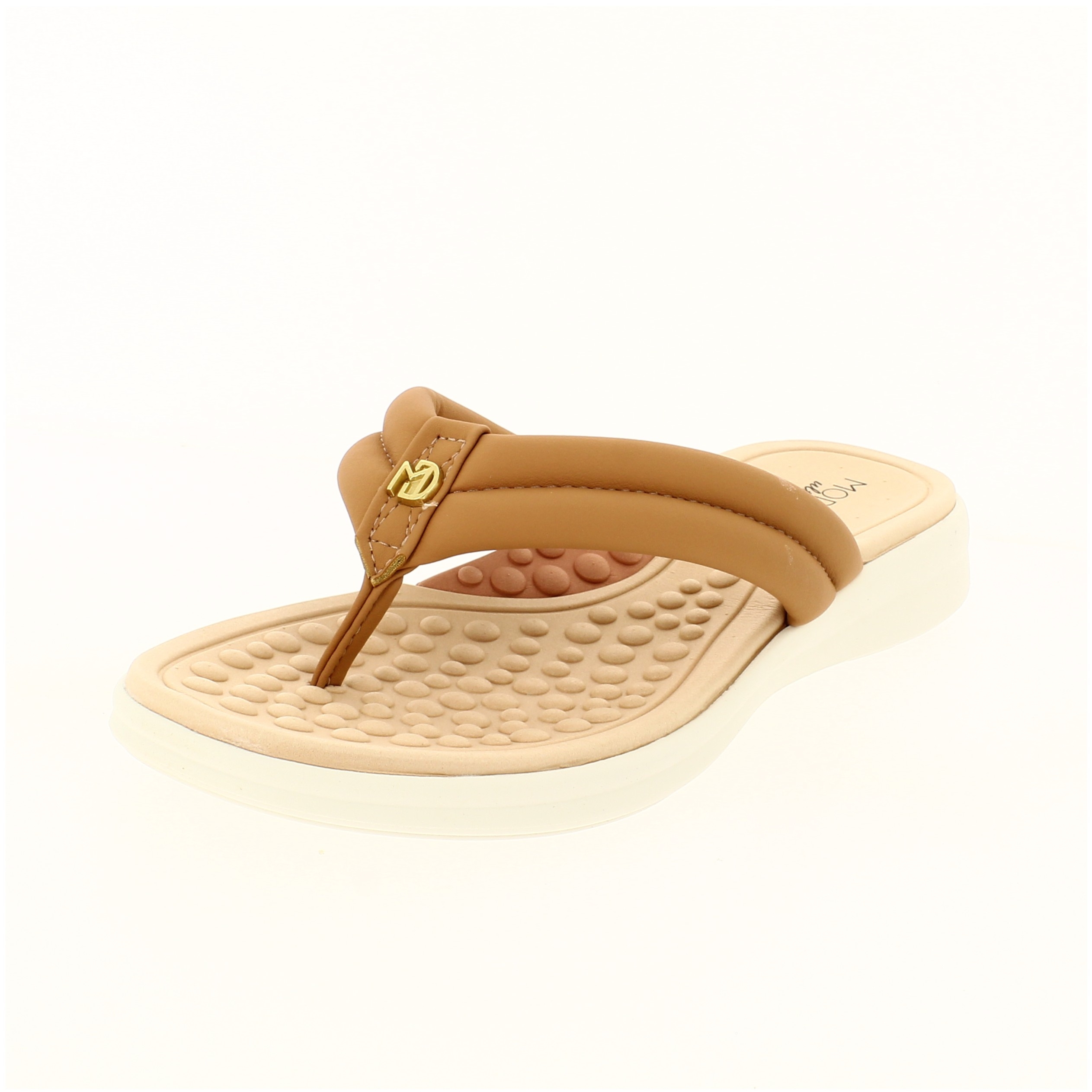 MODARE Women Casual Slip-on Slippers NUDE