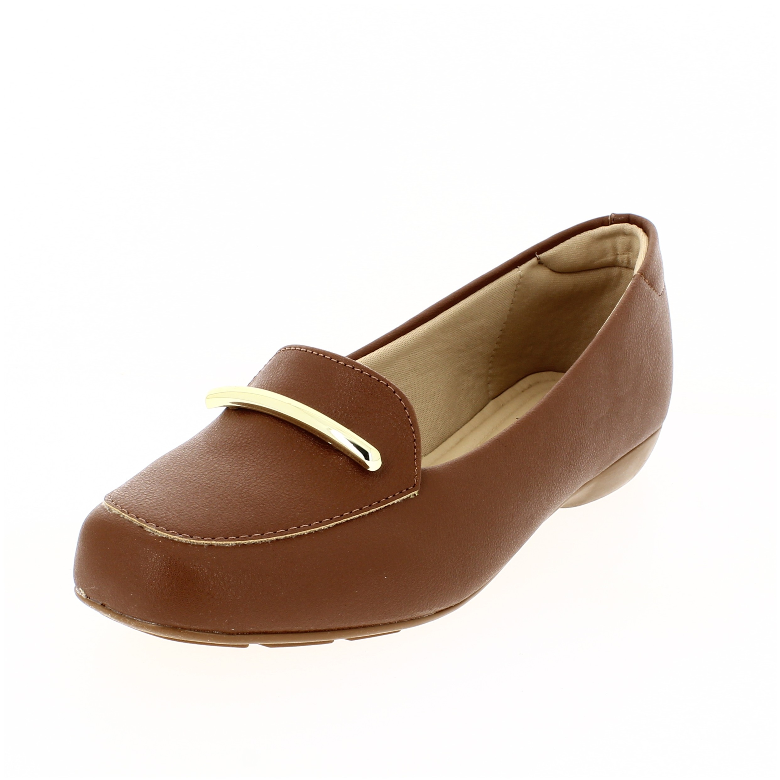 MODARE Women Casual Slip-on Shoes HAZELNUT
