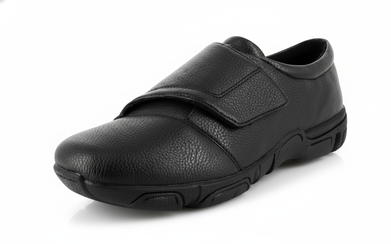 Nirogi Men Industrial Pumps Shoes BLACK