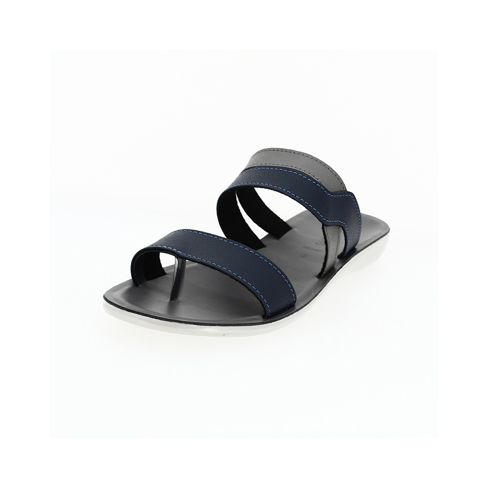 samsons  Women Casual  Toe Ring Slippers BLUE