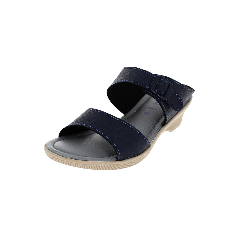 samsons  Women Casual  Slip-on Slippers BLUE