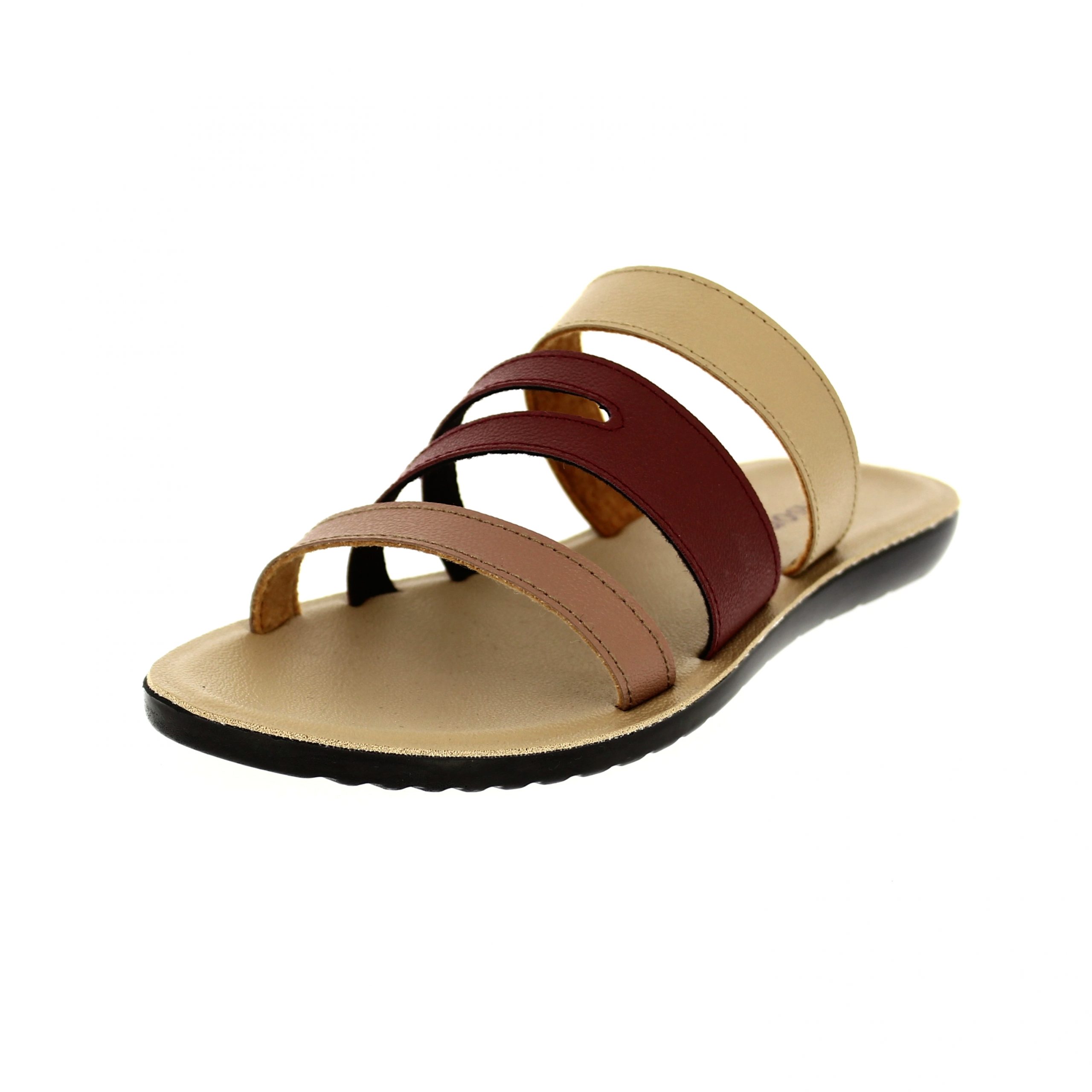 samsons  Women Casual  Slip-on Slippers BEIGE