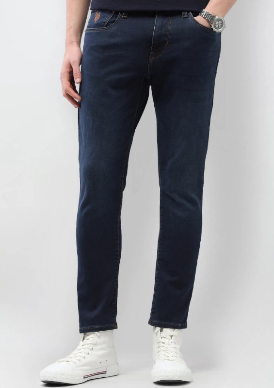 US POLO Men Casual Jeans Blue