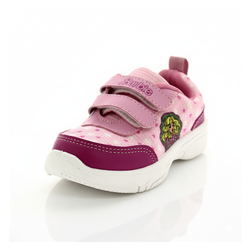 Barbie Girls Casual Velcro Shoes PINK