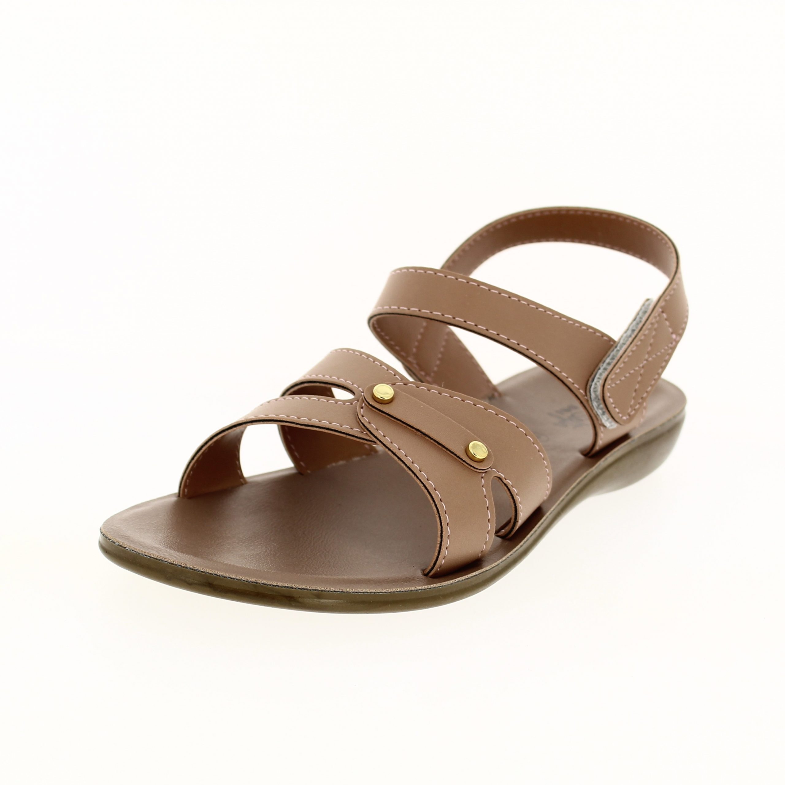 U Softo Women Casual Slip-on Sandals BEIGE