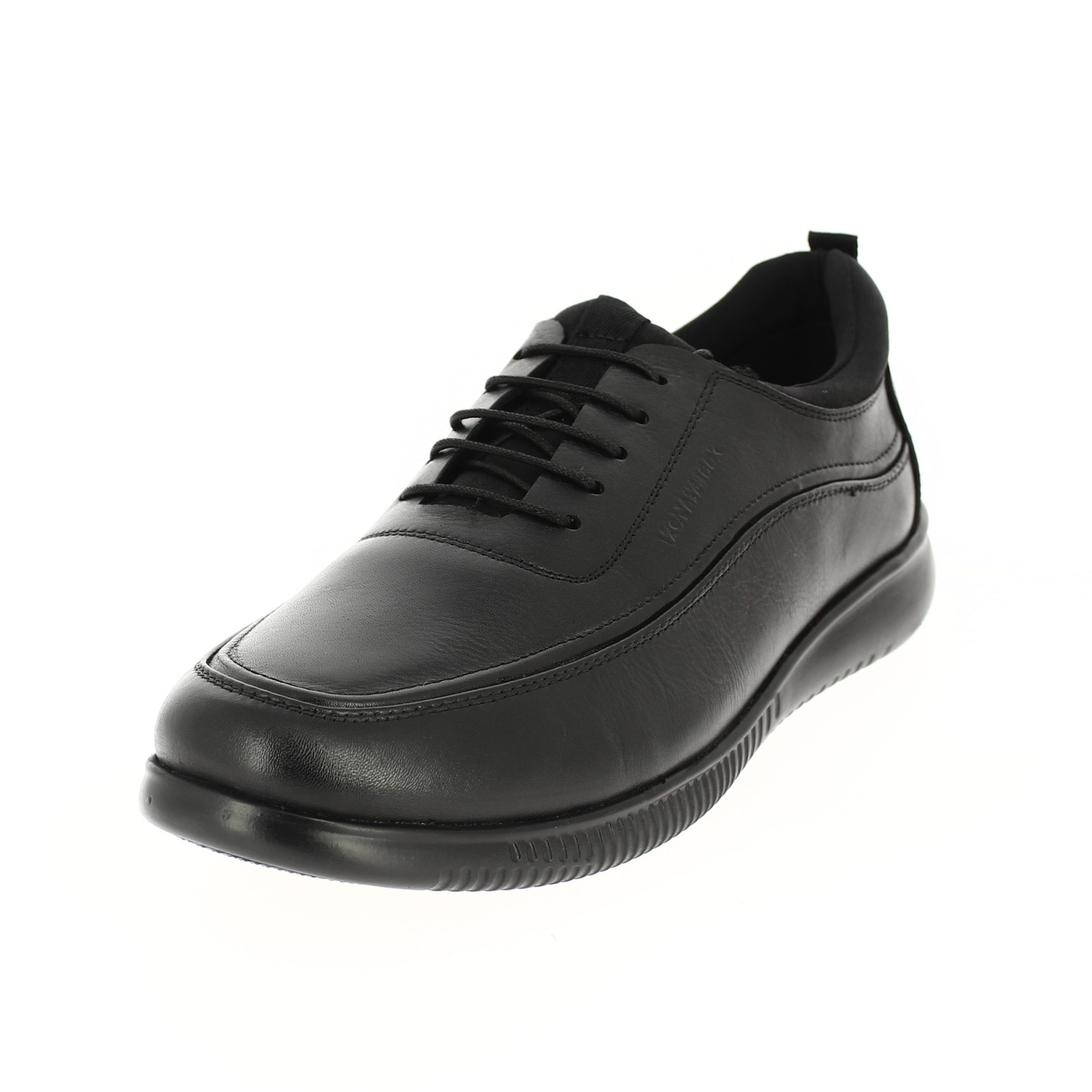 Von Wellx  Men Casual Lacing Shoes BLACK