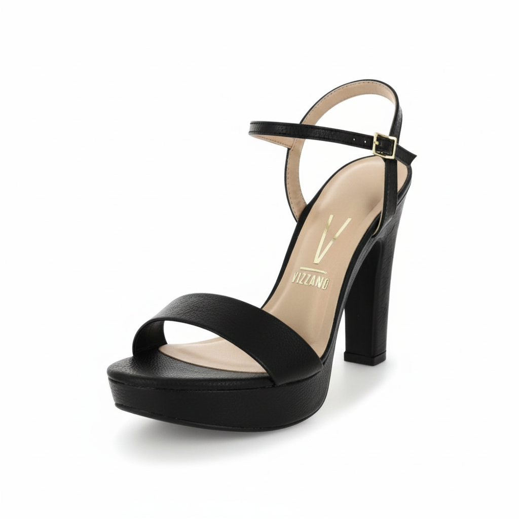 VIZZANO  Women Casual  Slip-on  Sandals BLACK