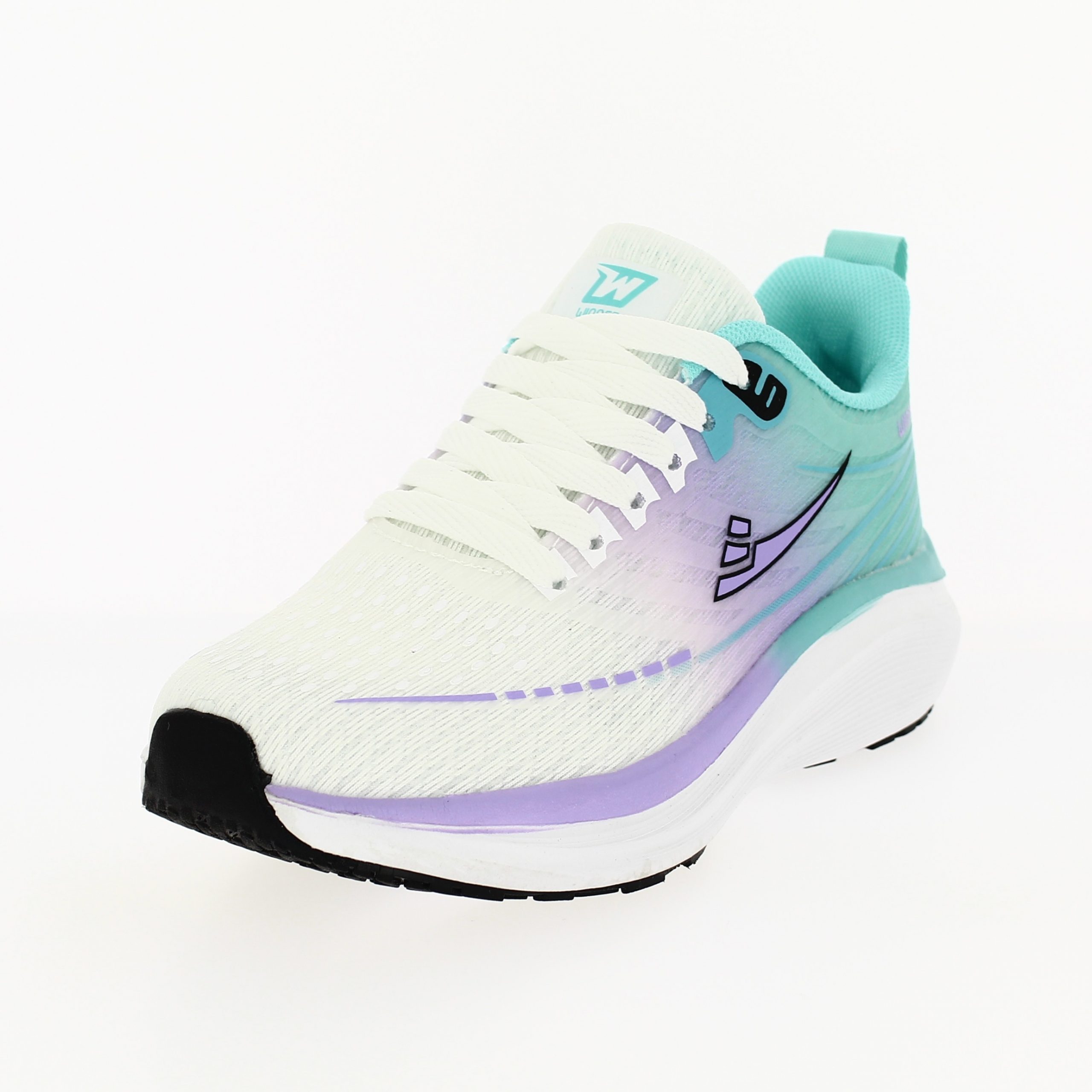 Winner  Women Casual Lacing Shoes WHITE/GREEN