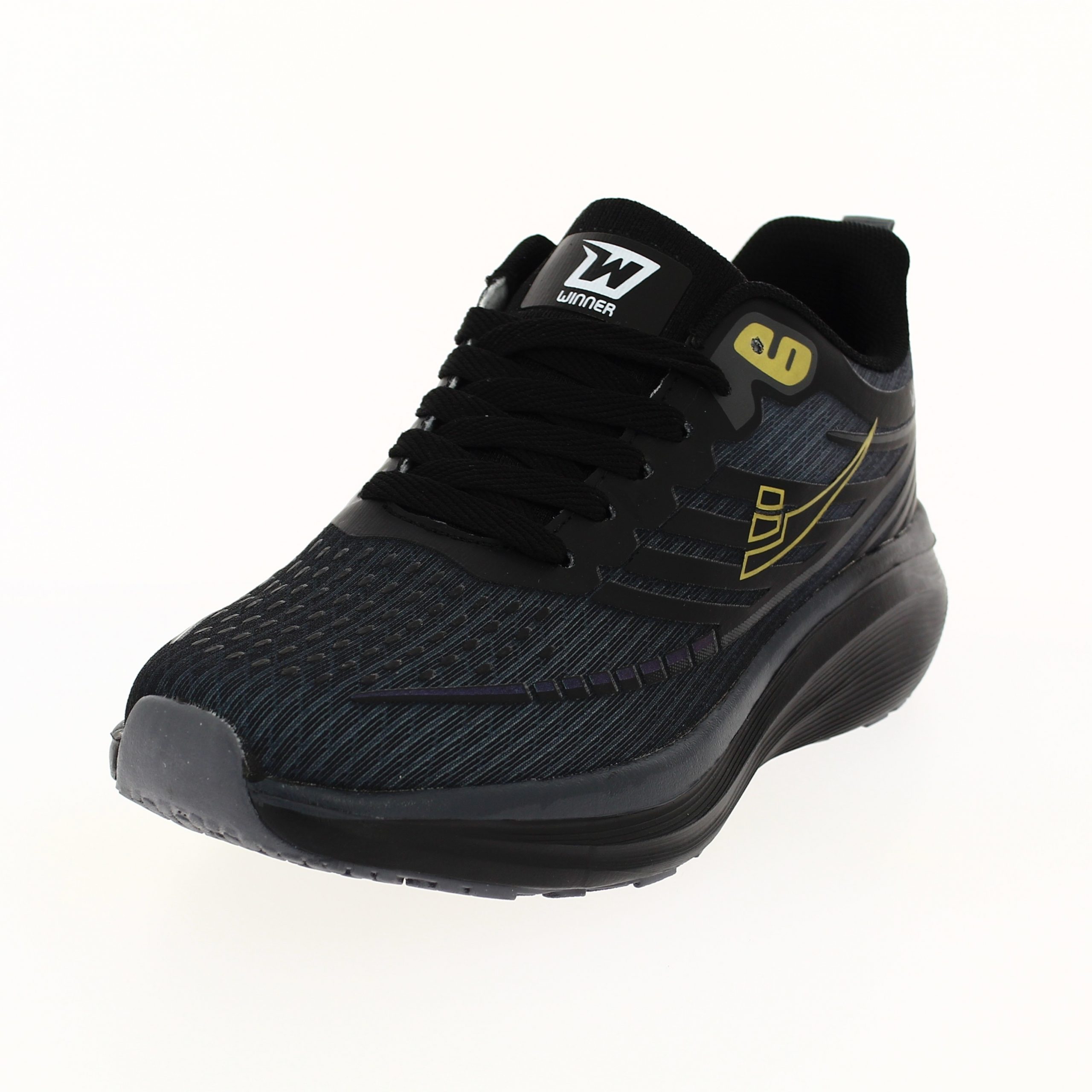 Winner   Men Casual Lacing Shoes BLACK