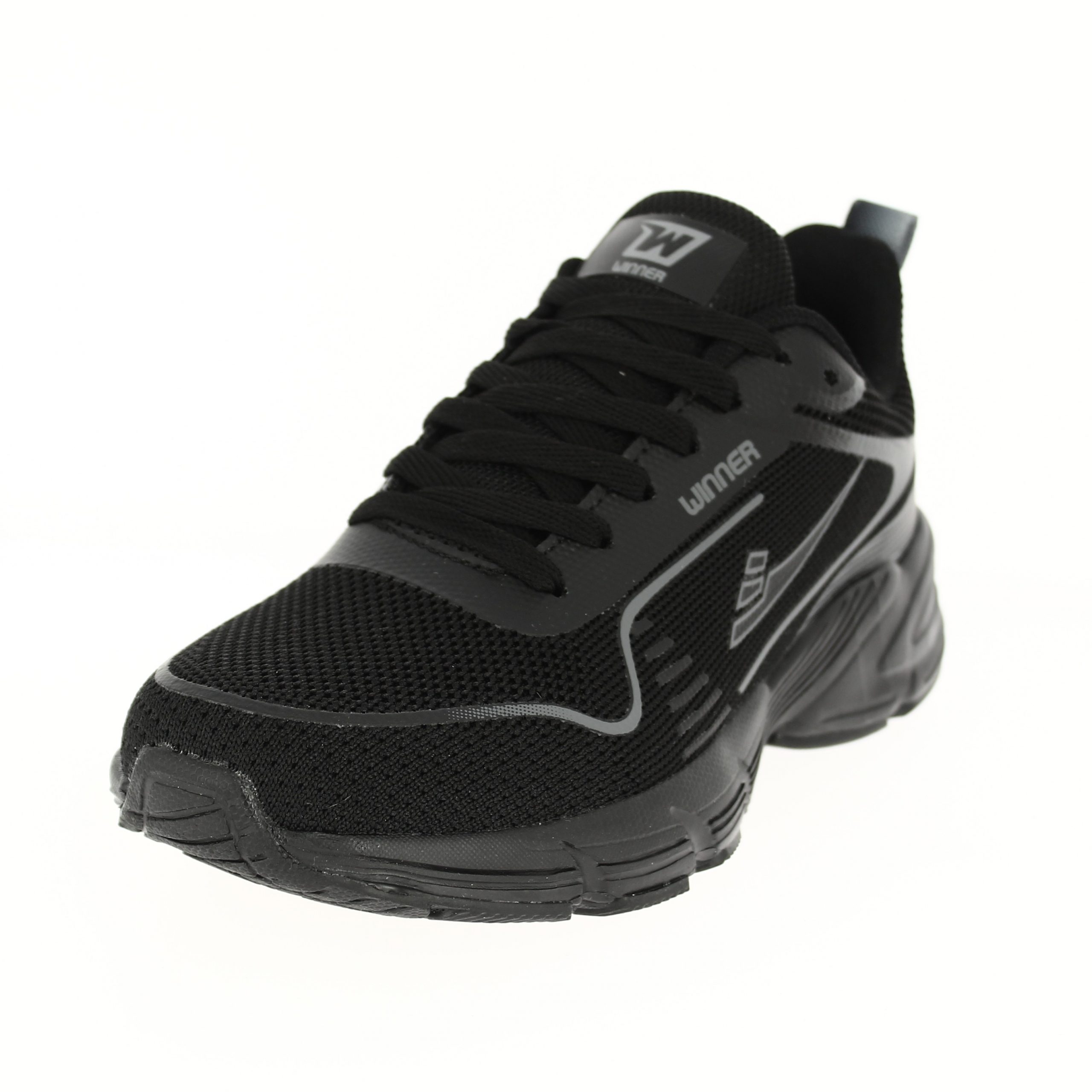 Winner   Men Casual Lacing Shoes BLACK
