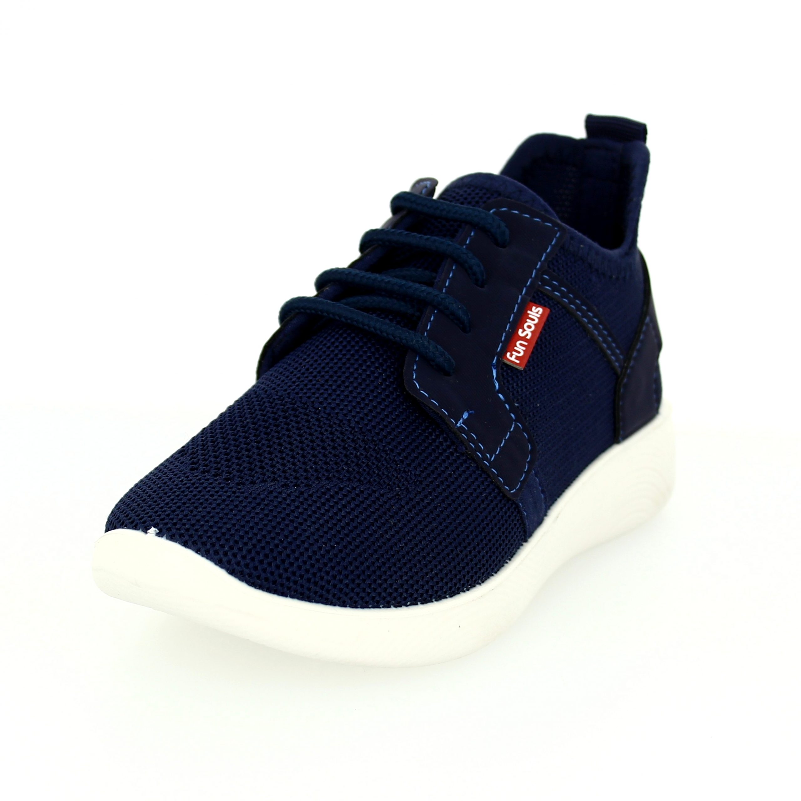 Fun Souls Boys Casual Lacing Shoes BLUE