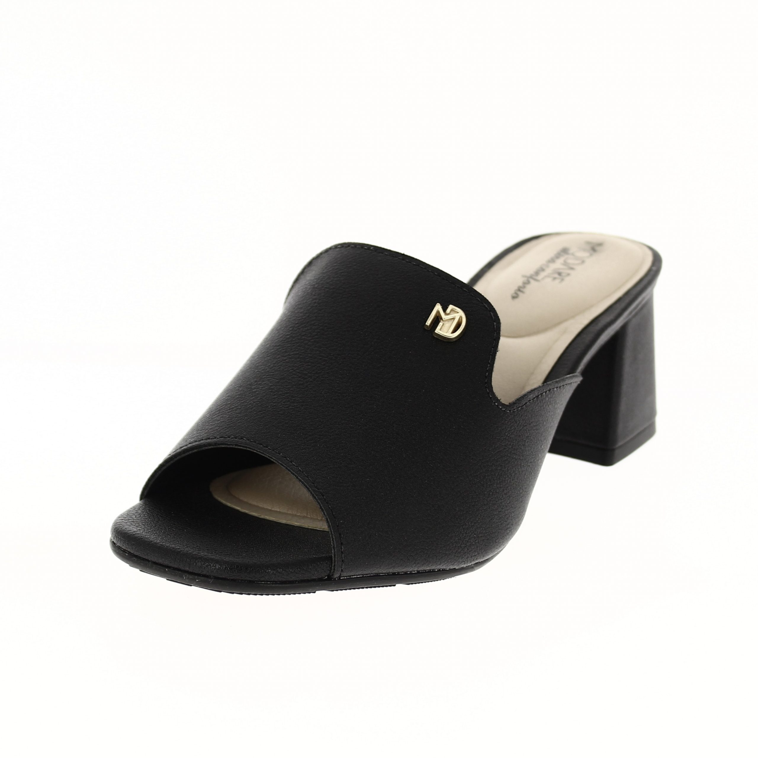 MODARE  Women Casual  Slip-on Slippers BLACK