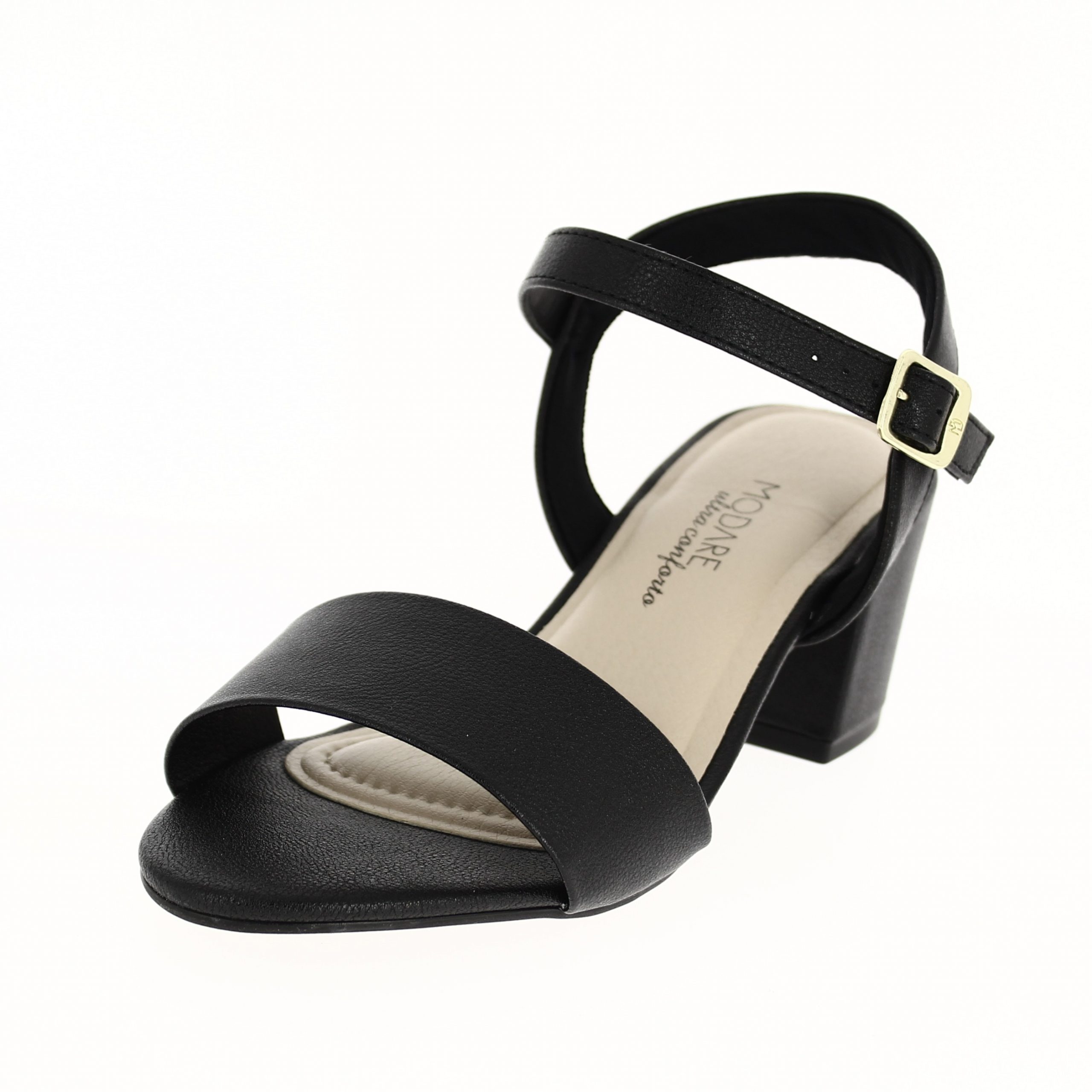 MODARE  Women Casual  Slip-on  Sandals BLACK
