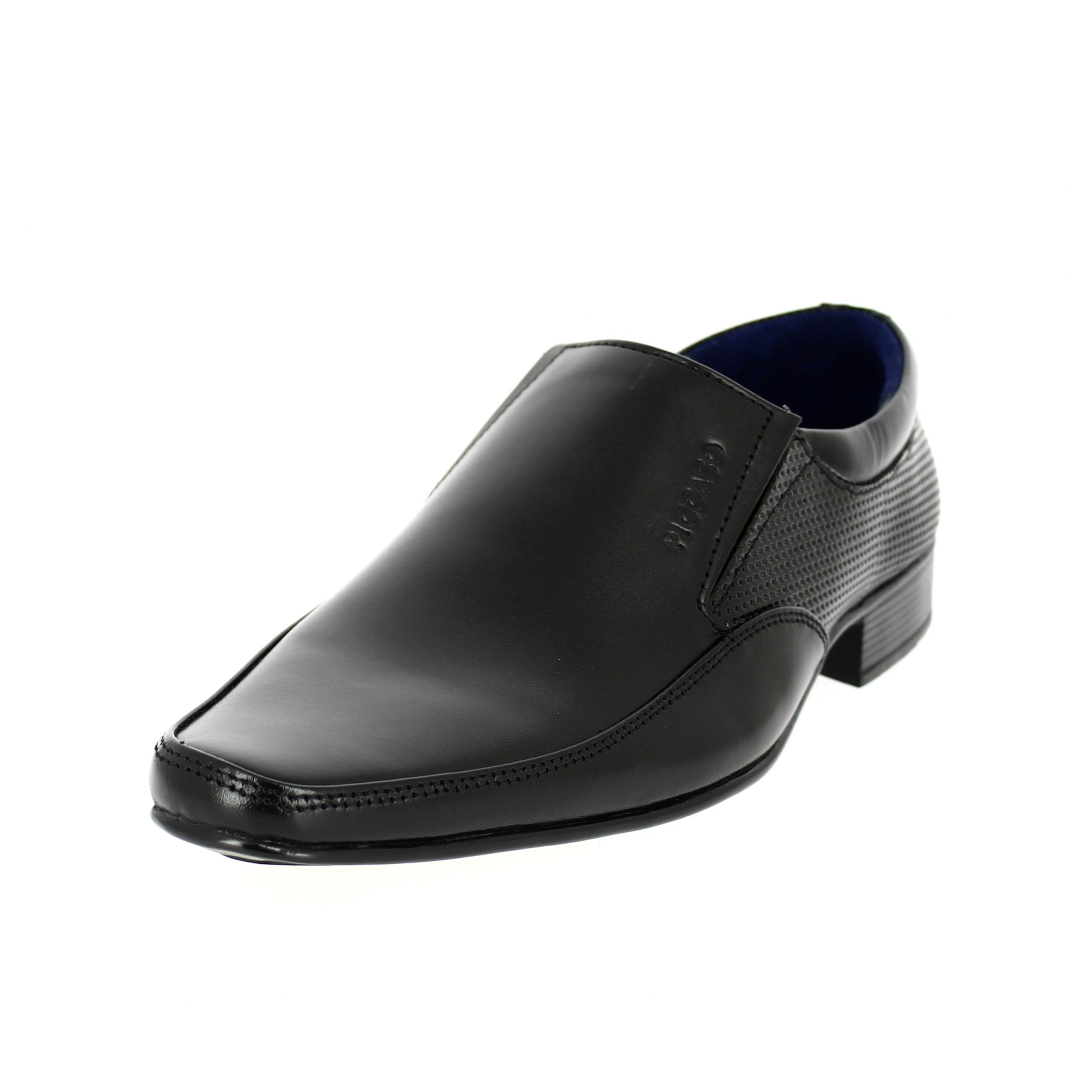 PICCASO Men Formal Slip-on Shoes BLACK