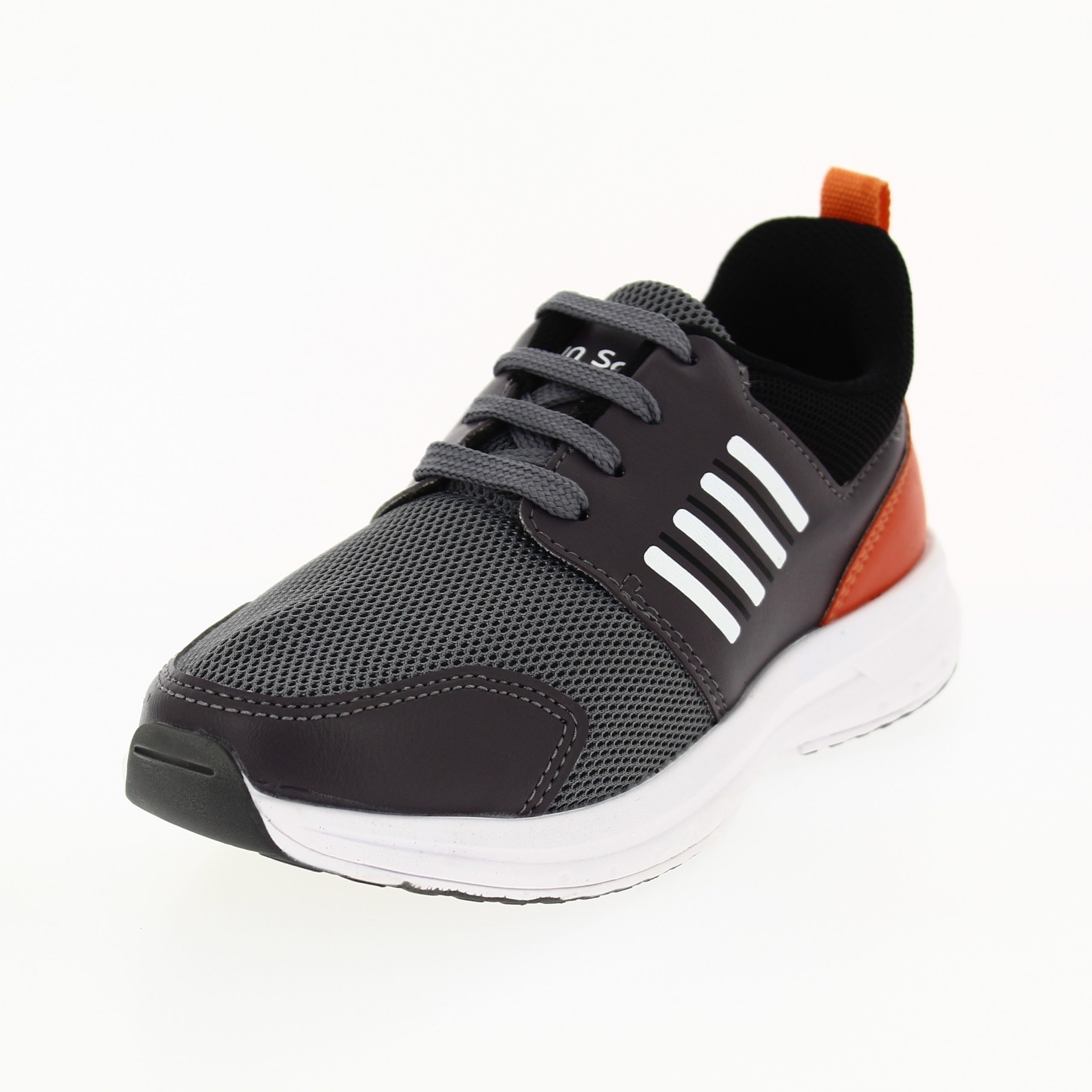 Fun Souls Boys Casual Lacing Shoes GRAY