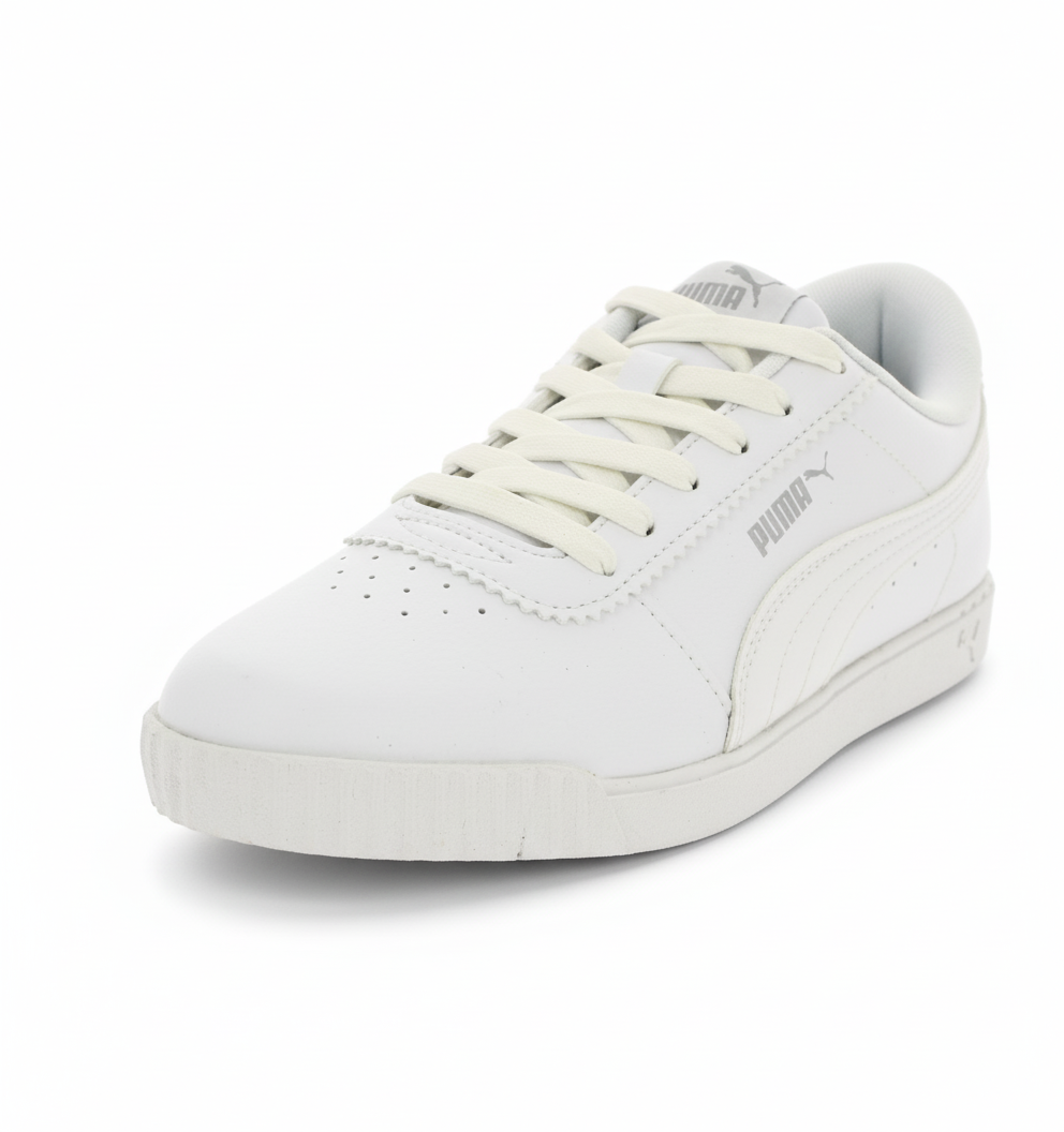 PUMA Women Casual Lacing Shoes WHITE