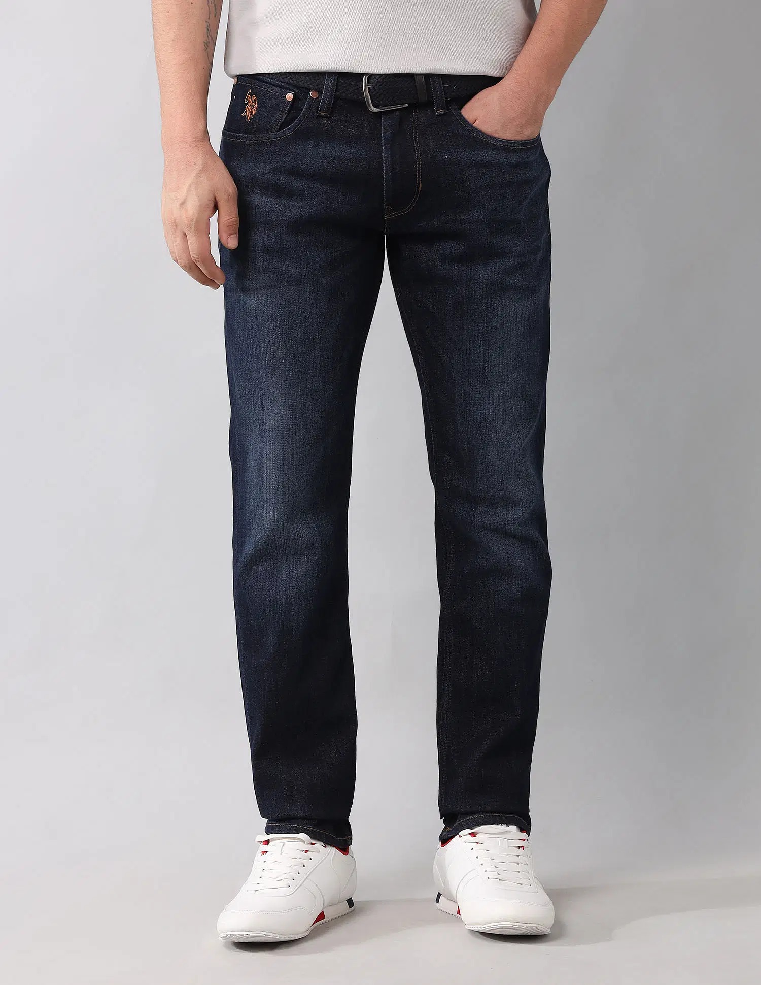 US POLO   Men Casual JEANS BLUE