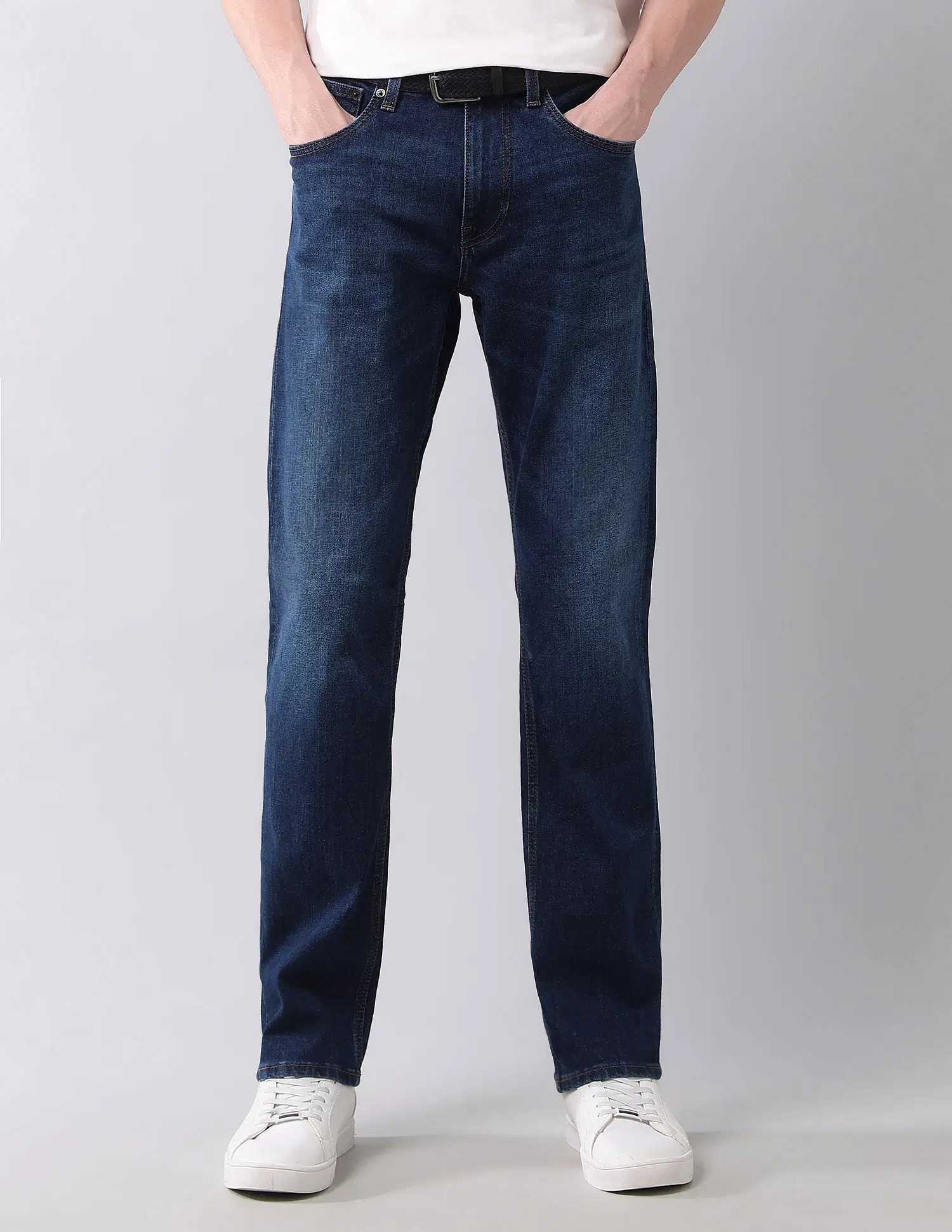 US POLO  Men Casual JEANS BLUE