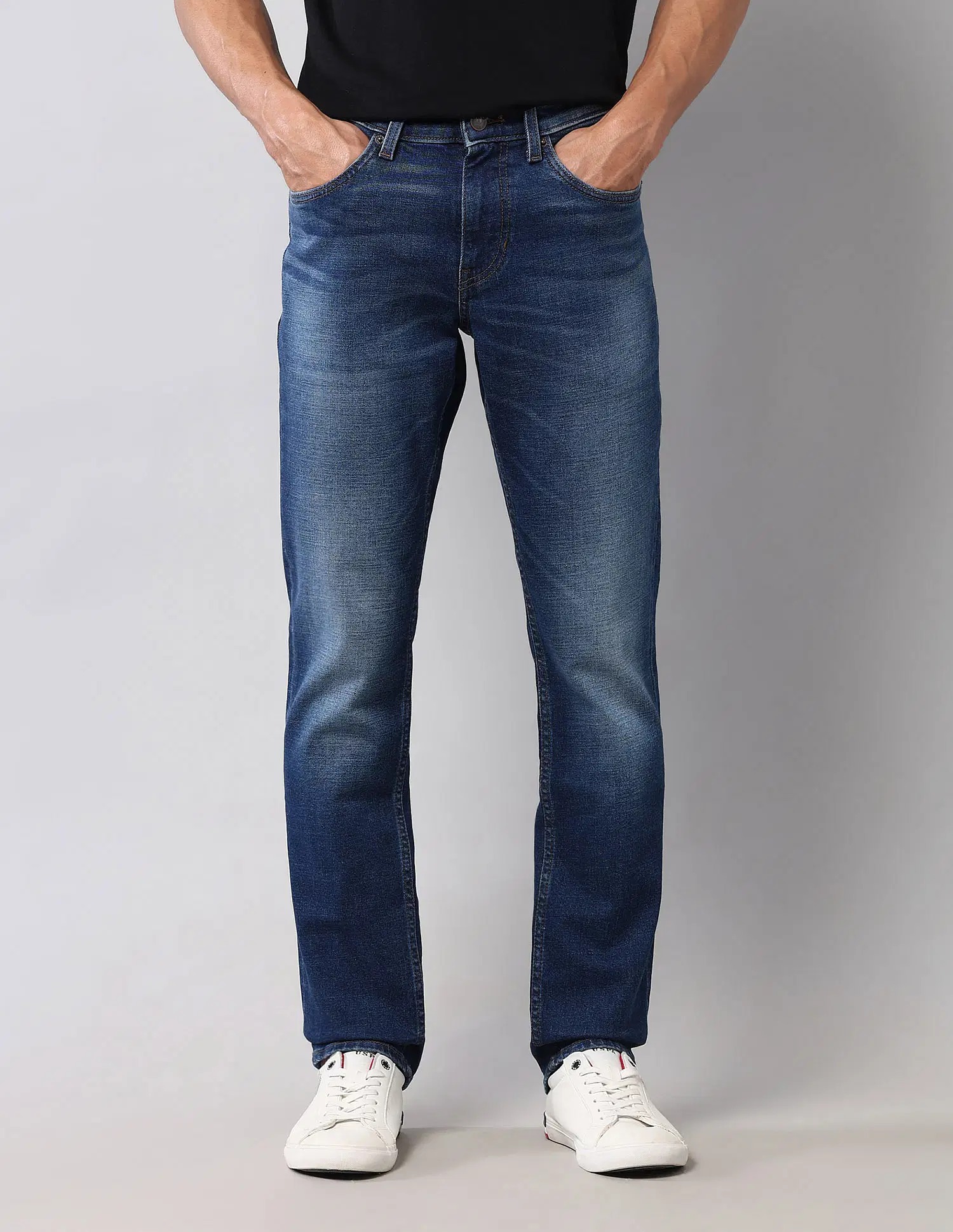 US POLO   Men Casual JEANS BLUE