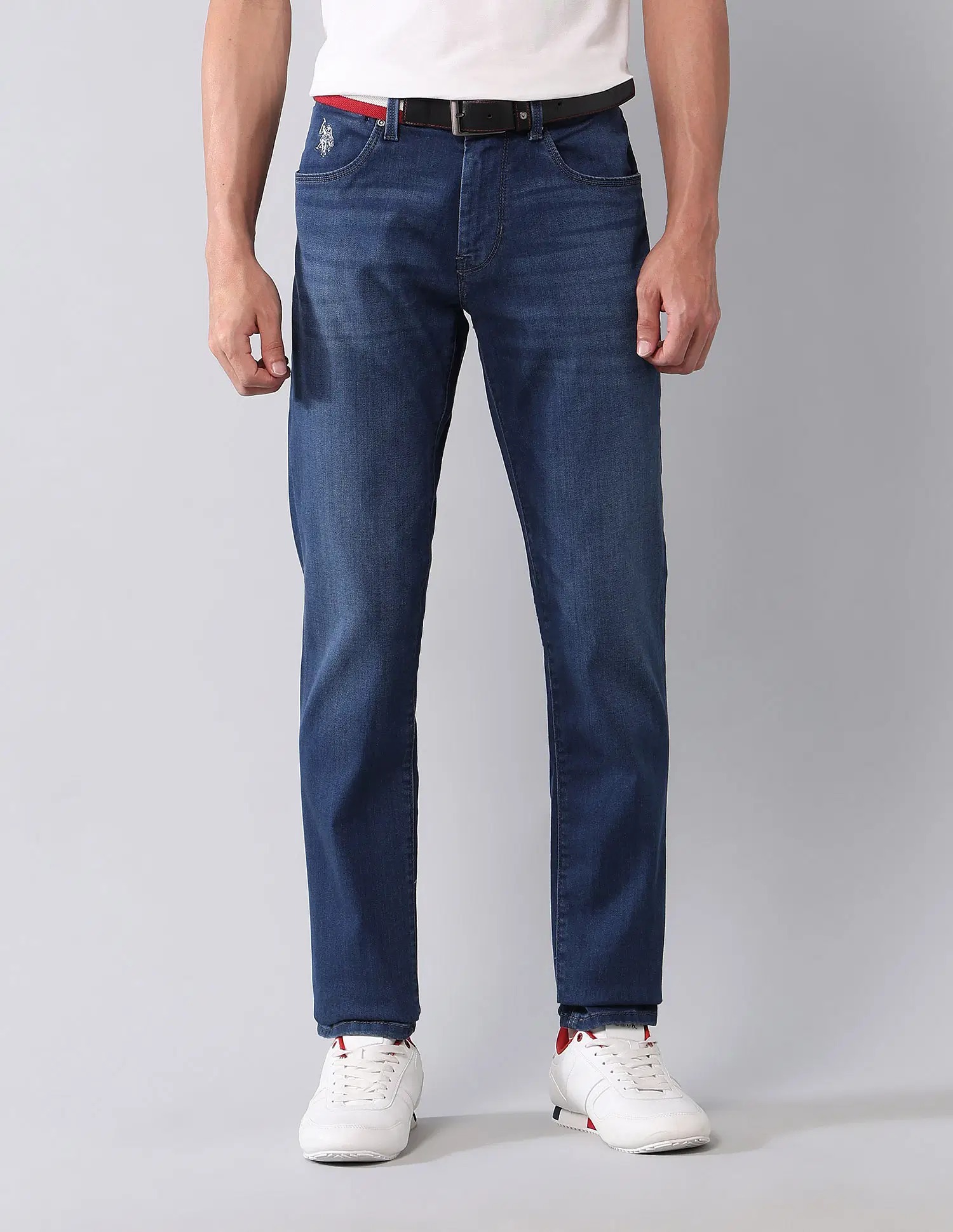 US POLO   Men Casual JEANS BLUE