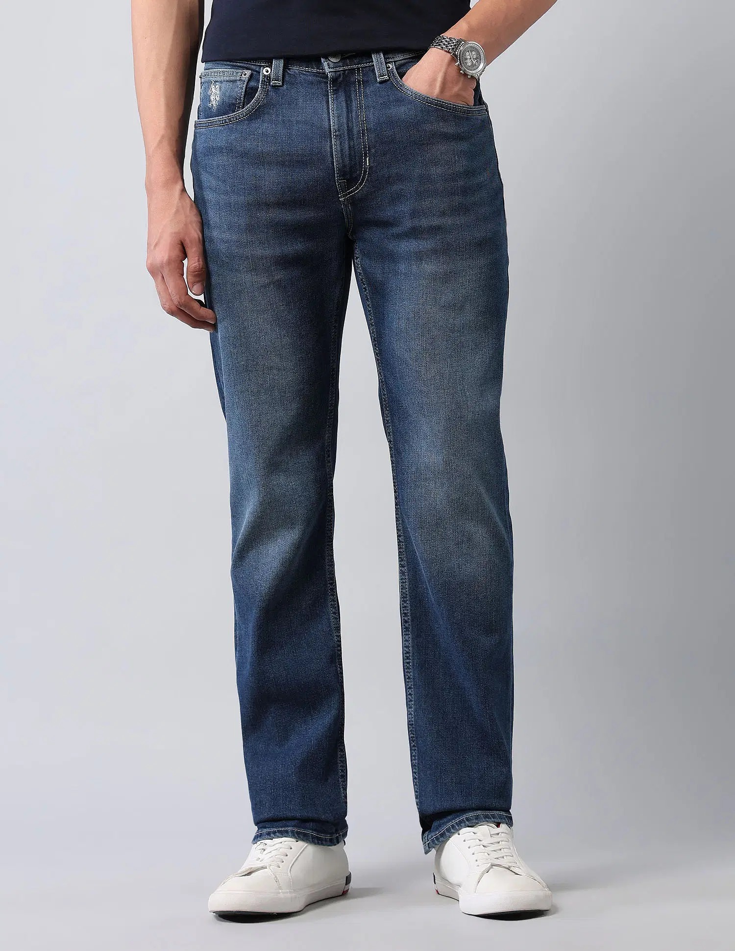 US POLO   Men Casual JEANS BLUE