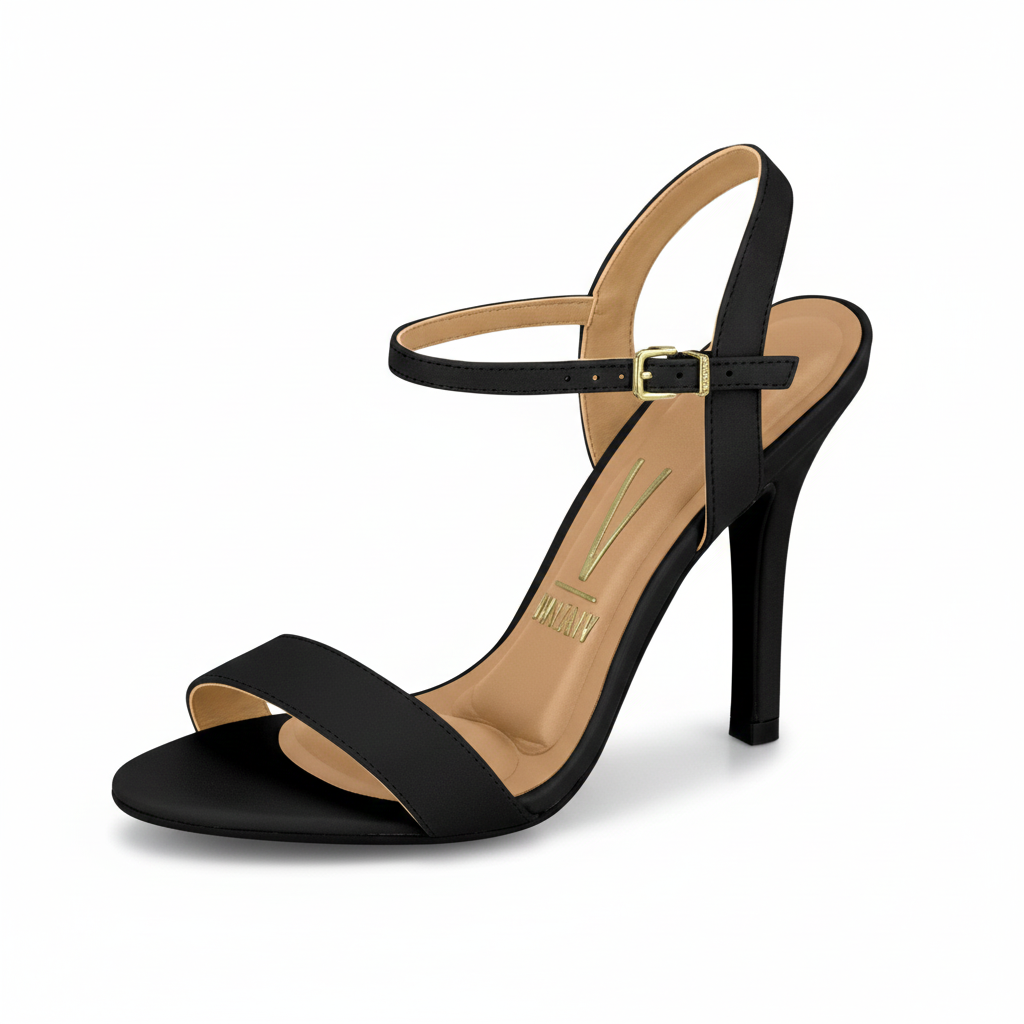 VIZZANO  Women Casual  Slip-on  Sandals BLACK