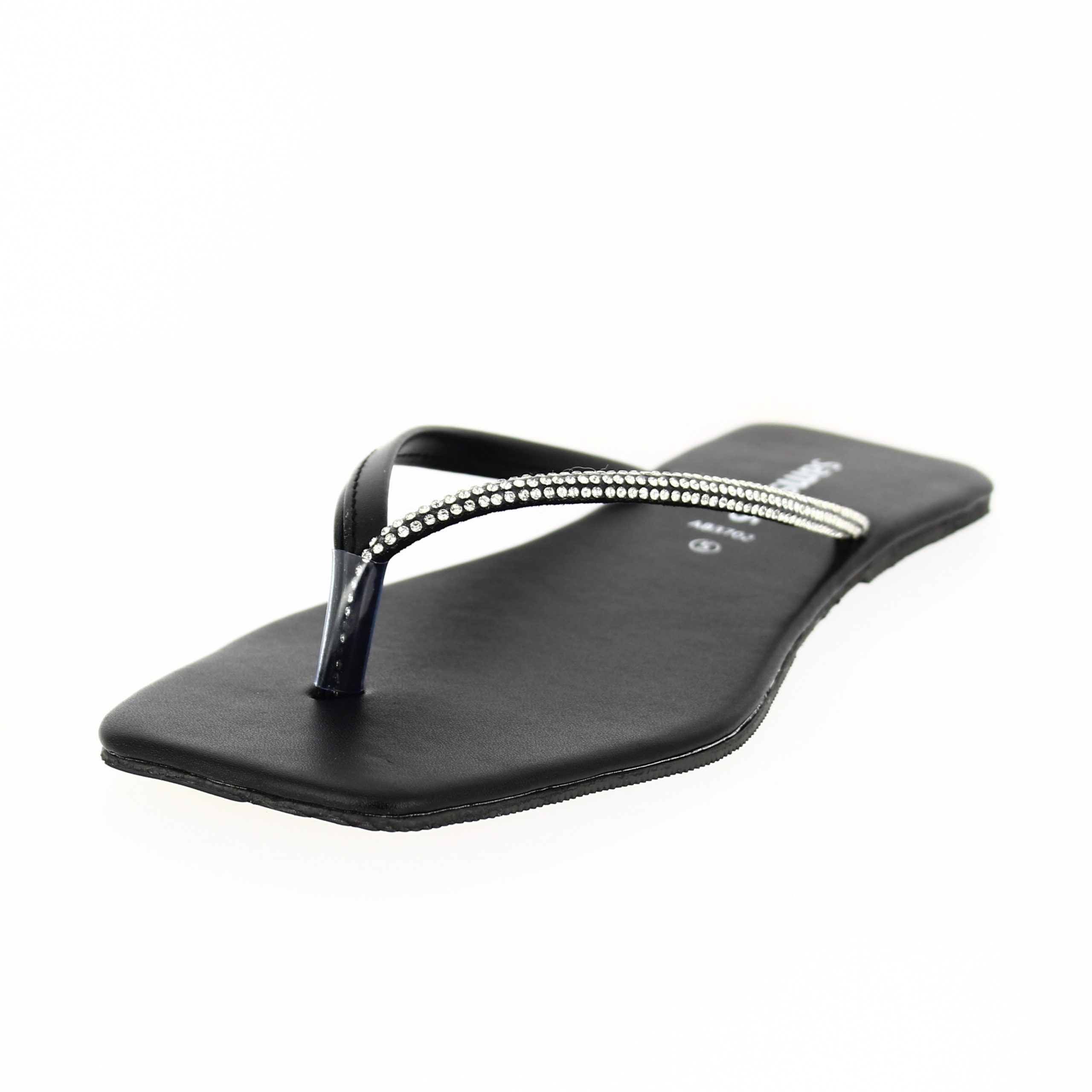 samsons  Women Casual THONGS Slippers BLACK