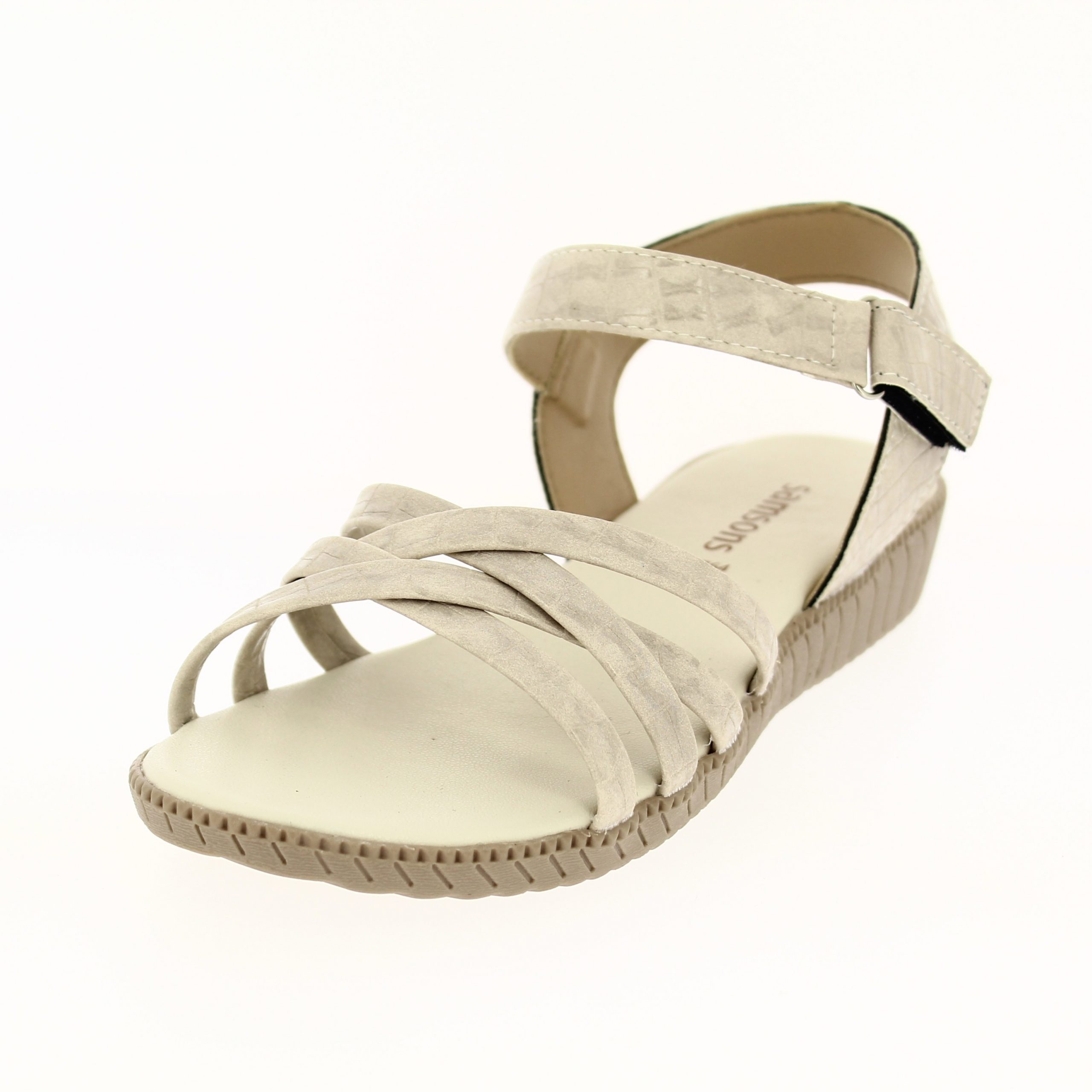 samsons  Women Casual  Slip-on Slippers OFF WHITE