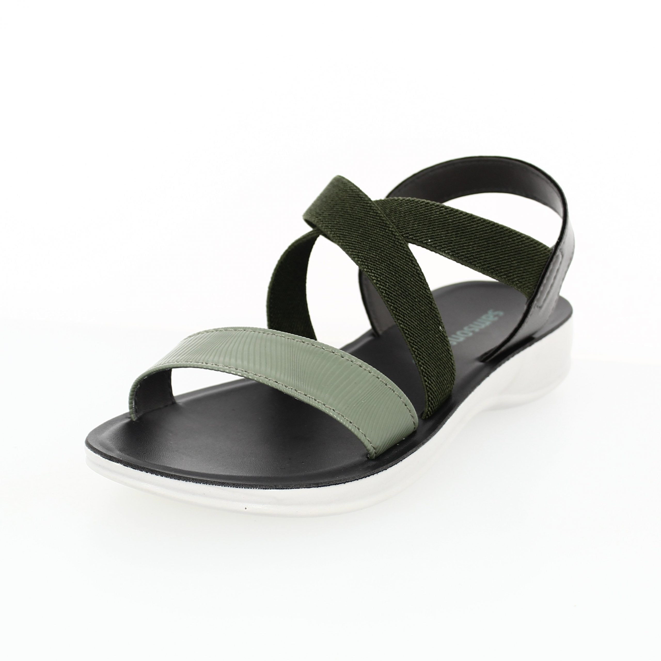 samsons  Women Casual  Slip-on  Sandals GREEN