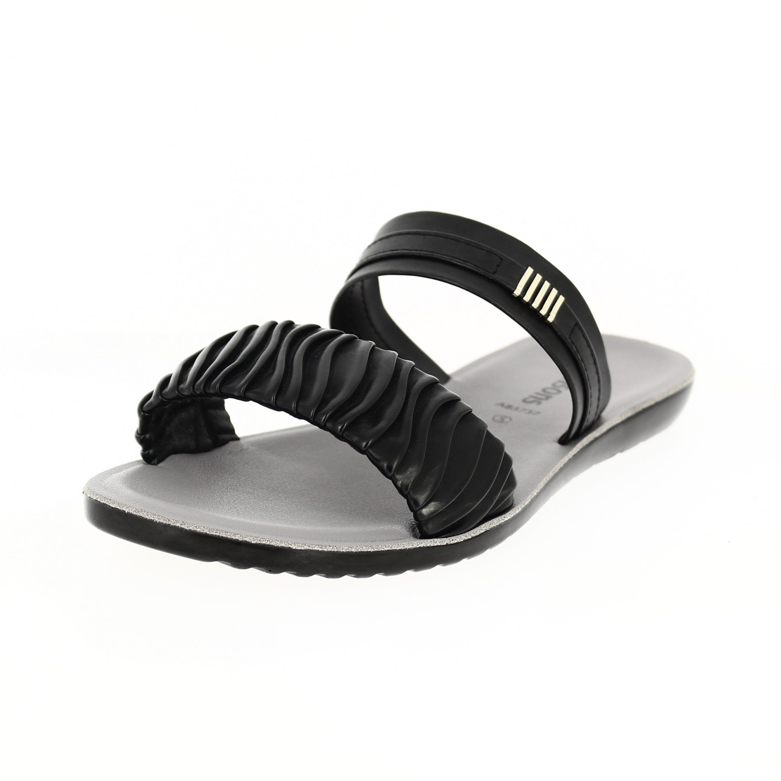 samsons  Women Casual  Slip-on Slippers BLACK