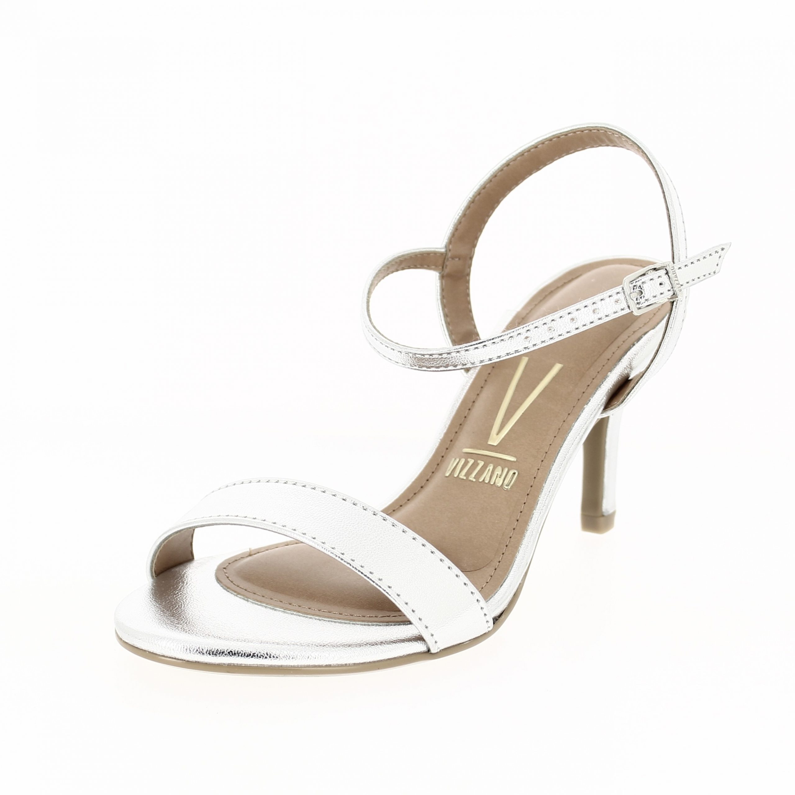 VIZZANO Women Casual  Slip-on  Sandals SILVER