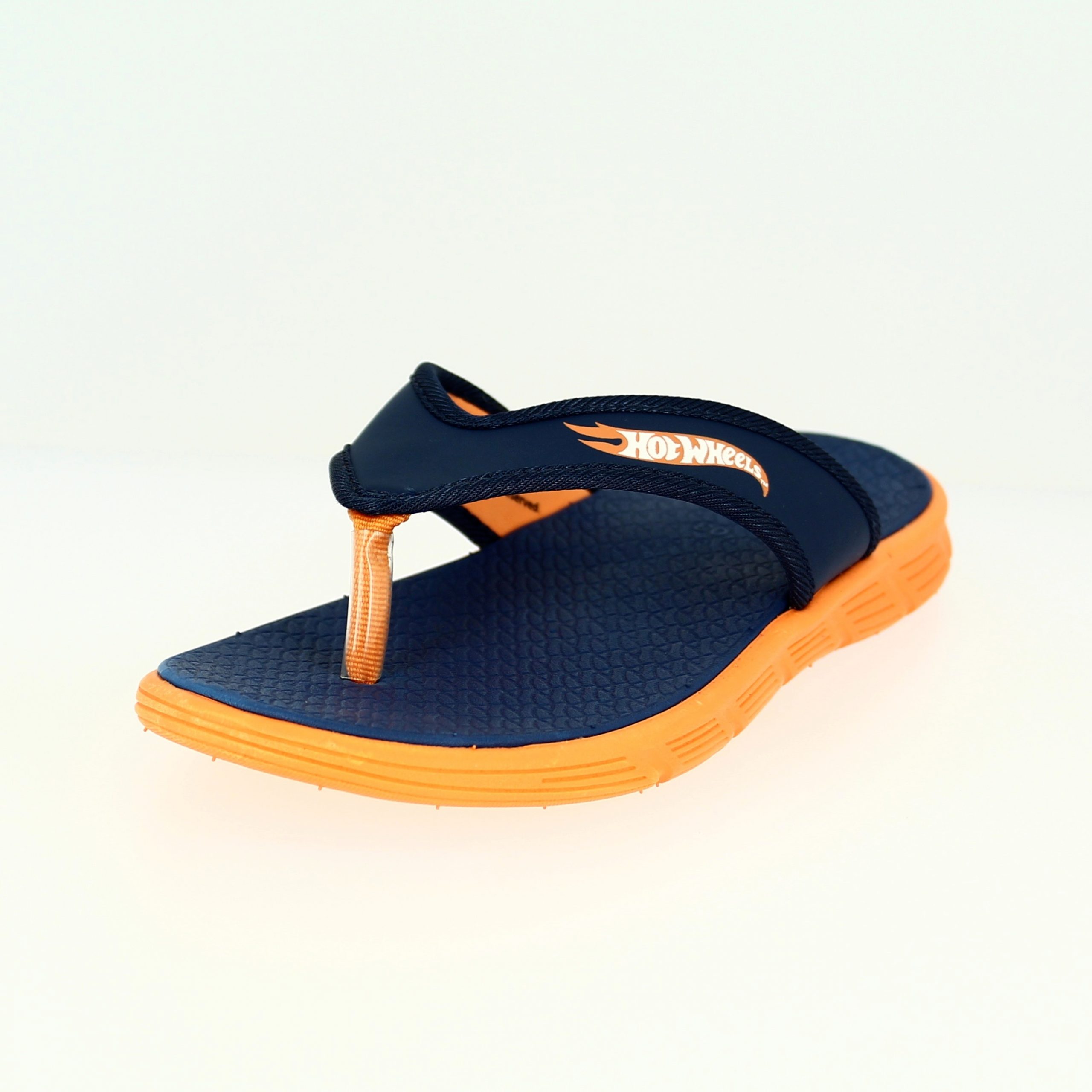 Hot Wheels Boys Casual  Slip-on Slippers BLUE-ORANGE