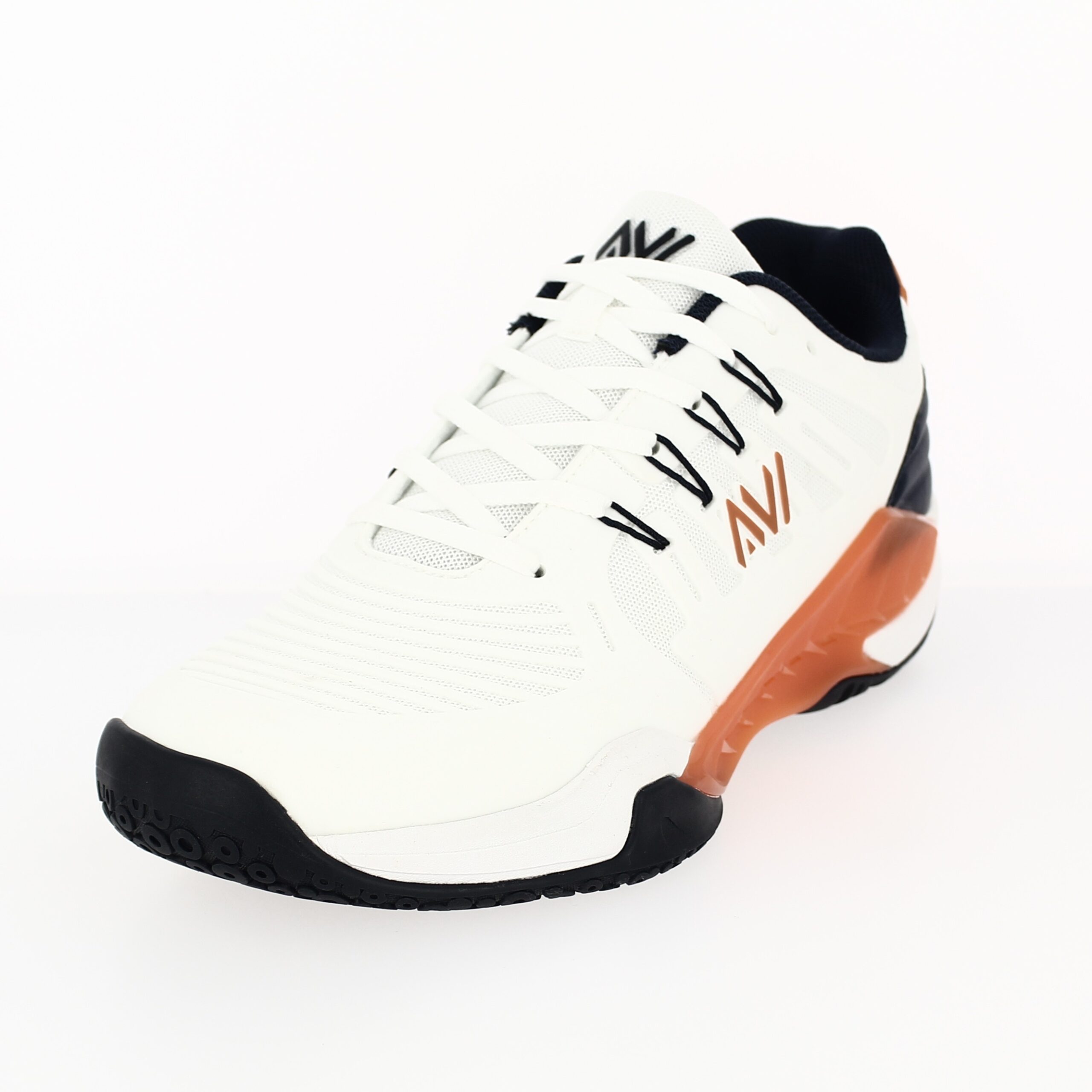 AVI Men Sports Lacing Shoes WHITE