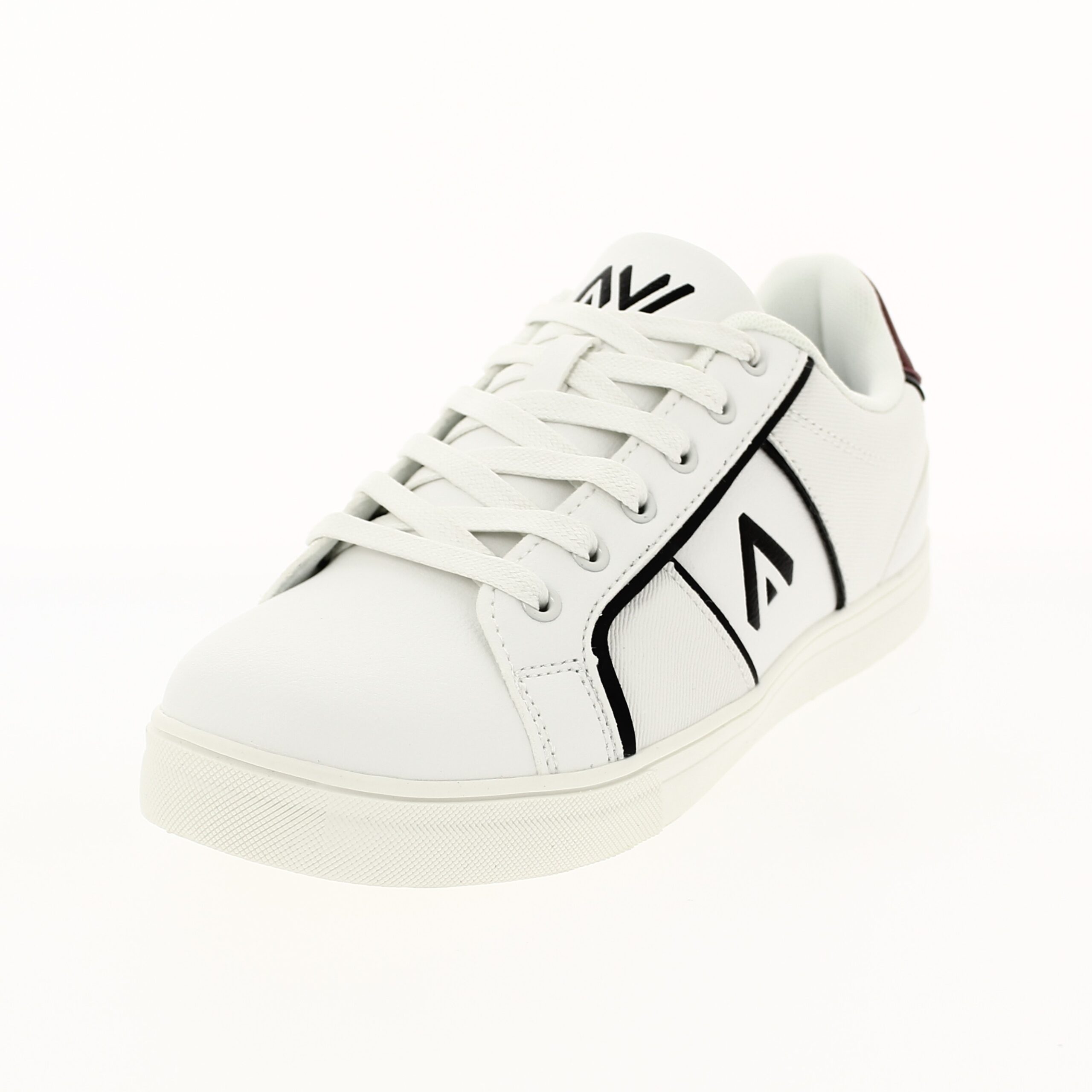 AVI Men Casual Lacing Shoes WHITE