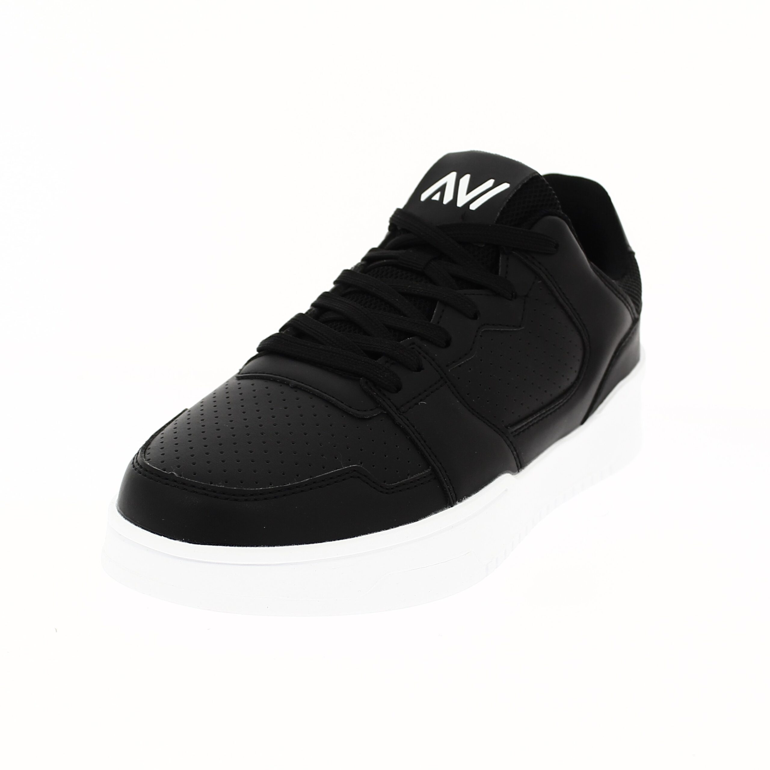 AVI Unisex Casual Lacing Shoes BLACK