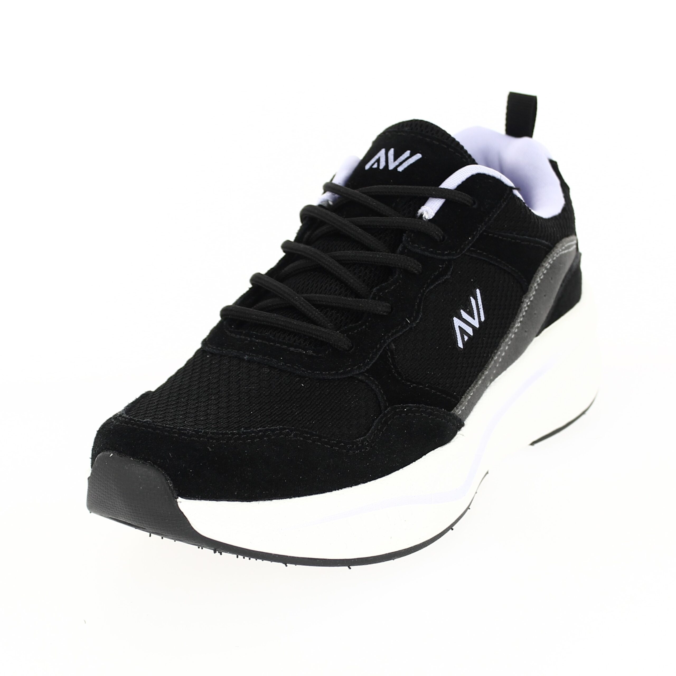 AVI Women RUNNING Lacing Shoes BLACK