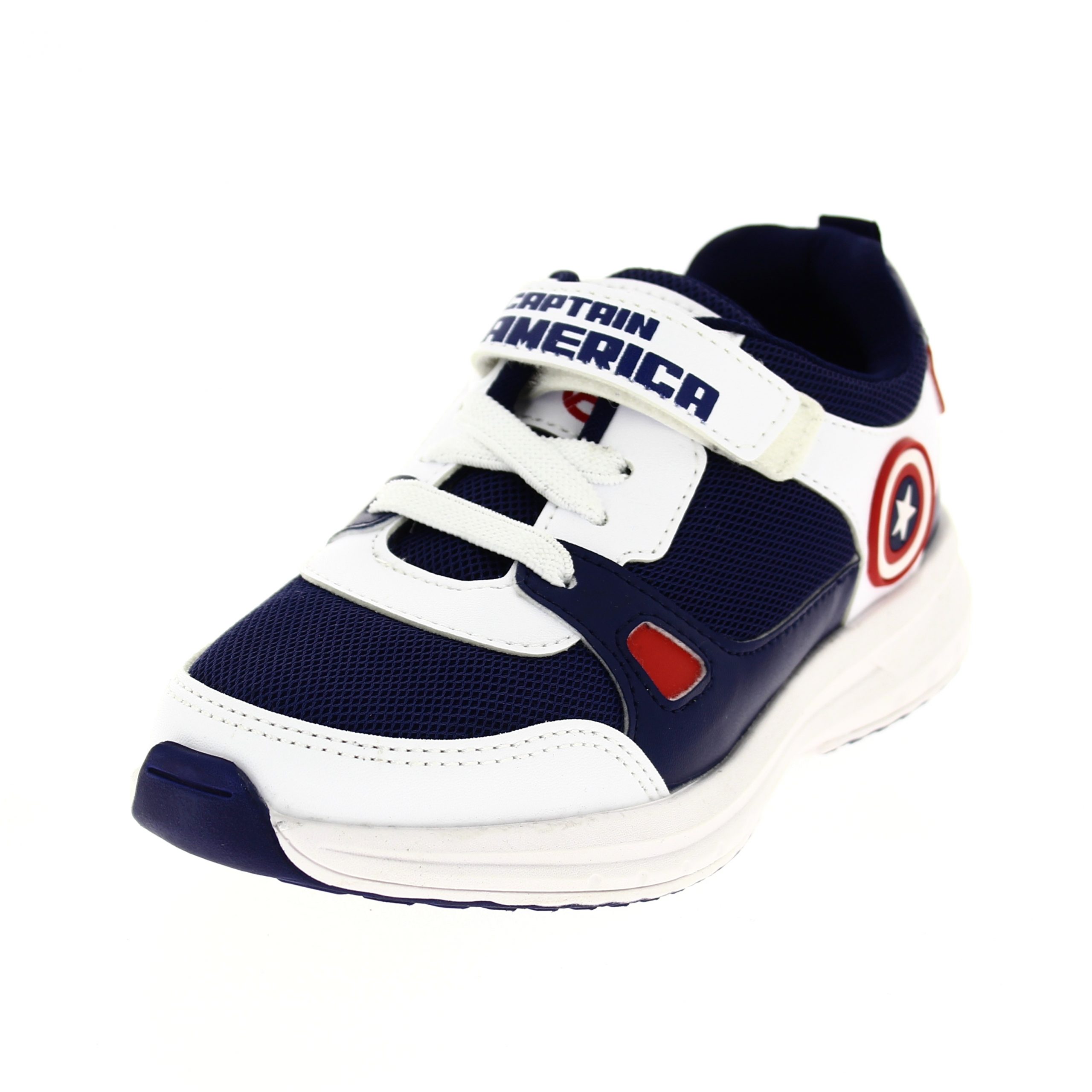 Marvel Boys Casual Velcro Shoes GRAY-WHITE