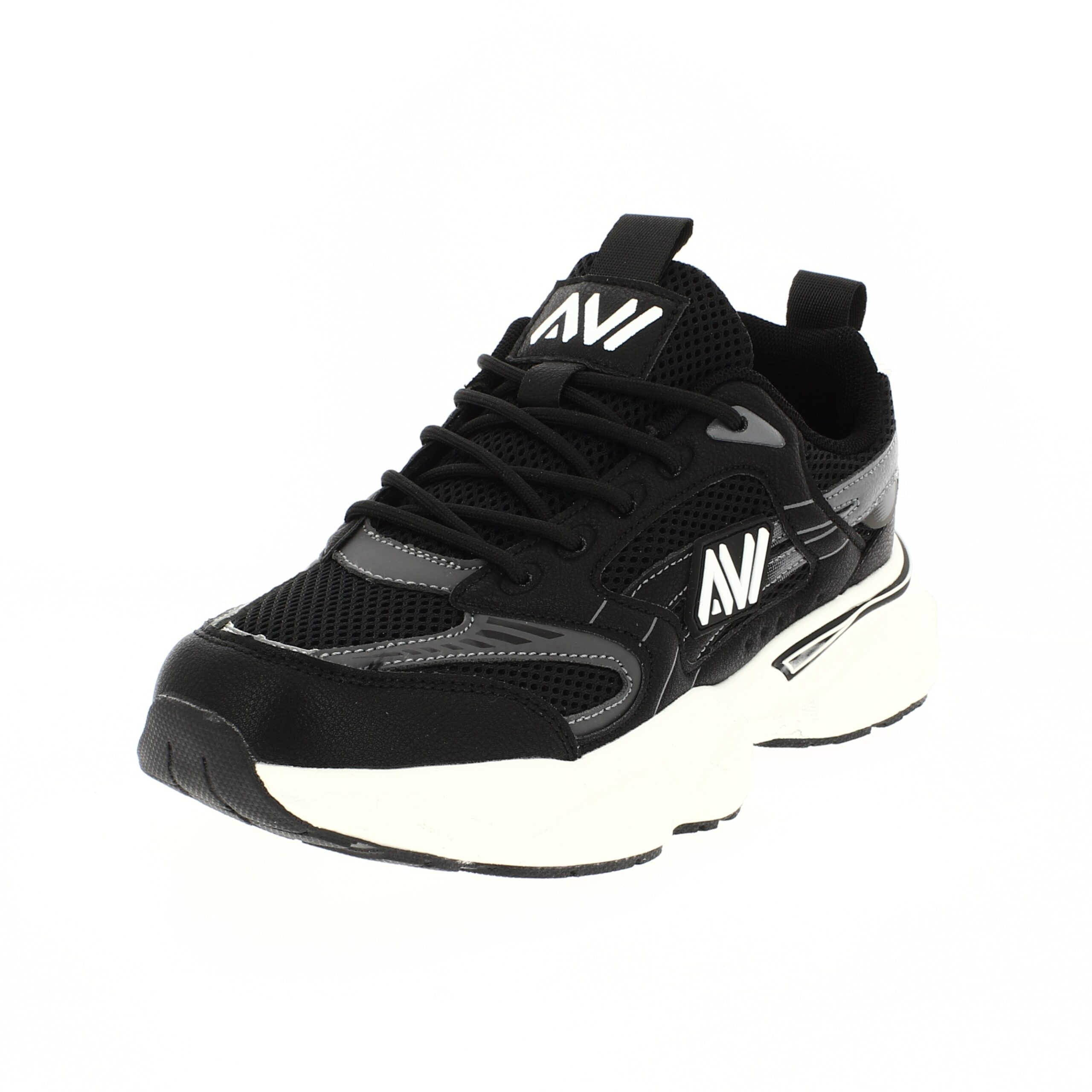AVI  Women Casual Lacing Shoes BLACK