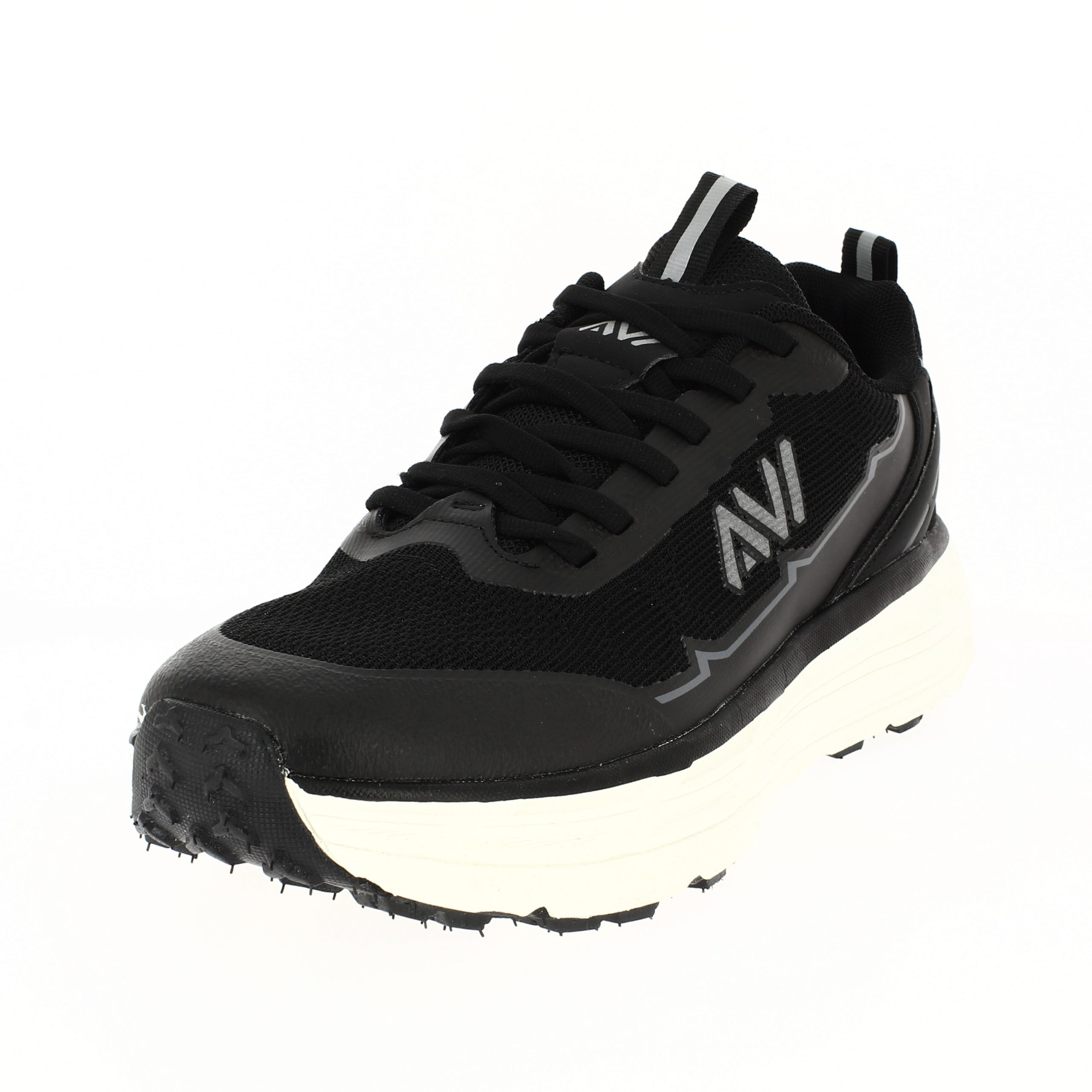AVI   Men RUNNING Lacing Shoes BLACK